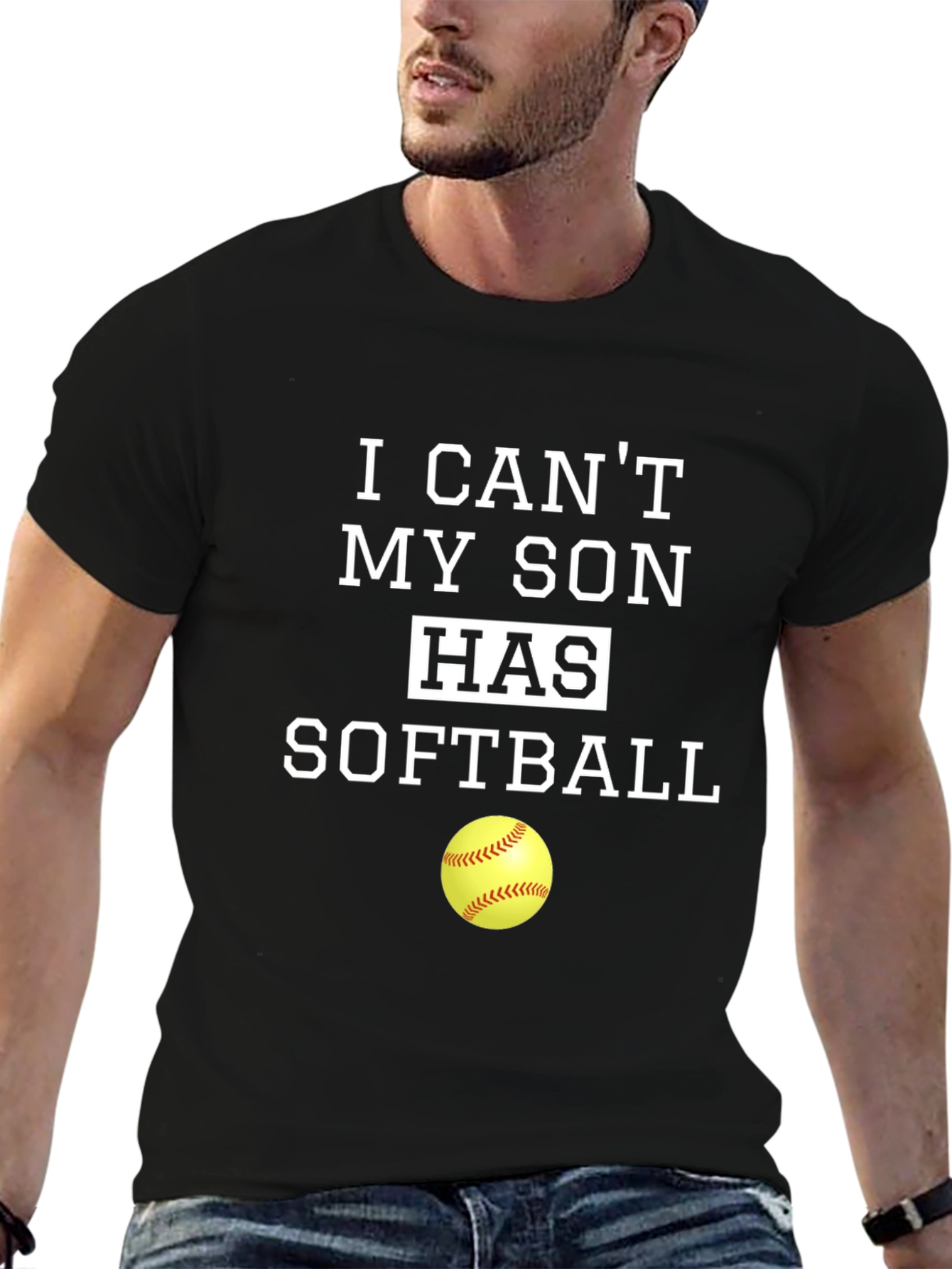 Funny Sons Softball T-Shirt