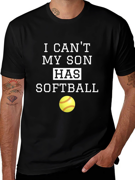 Funny Sons Softball T-Shirt