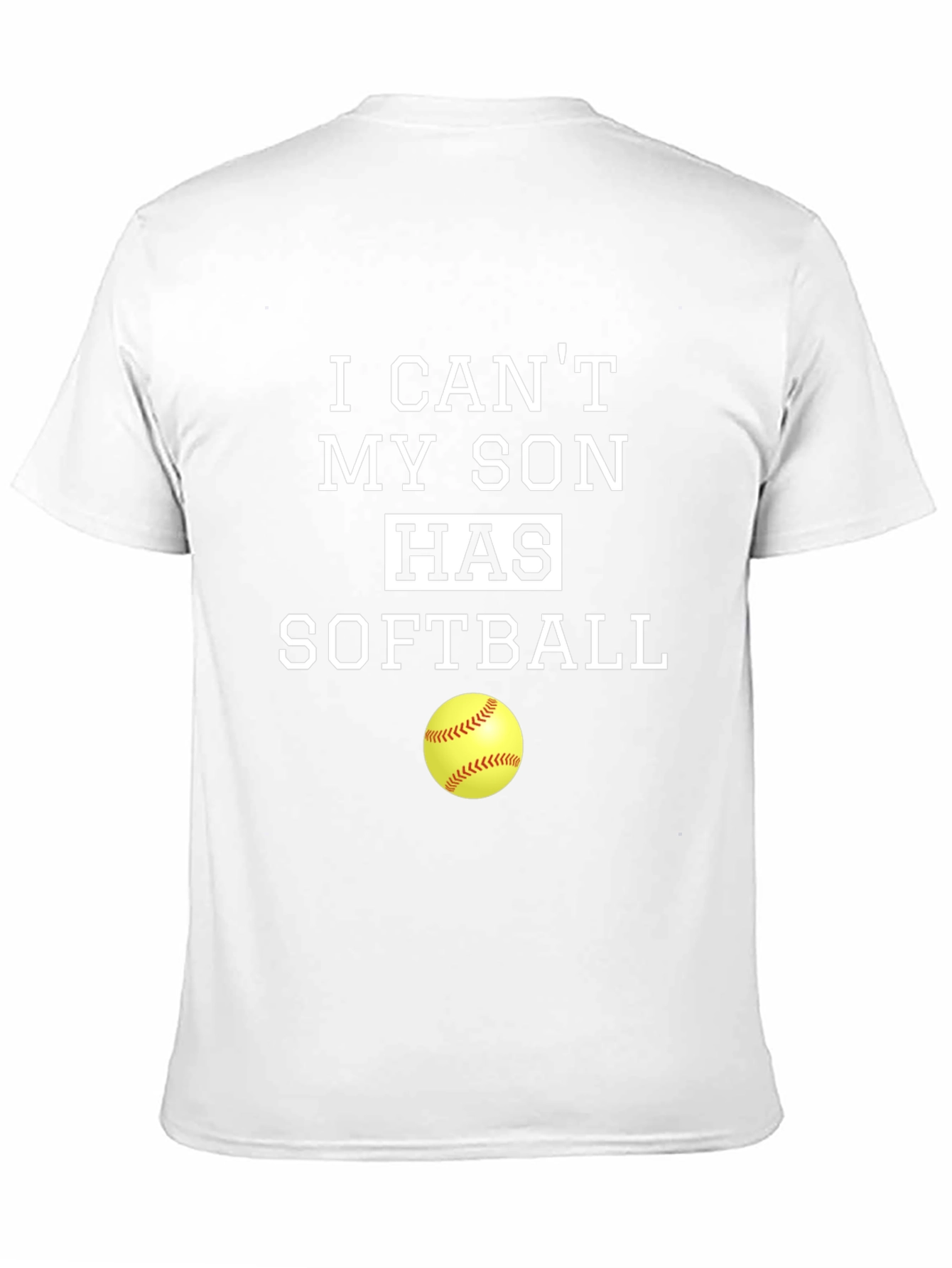 Funny Sons Softball T-Shirt
