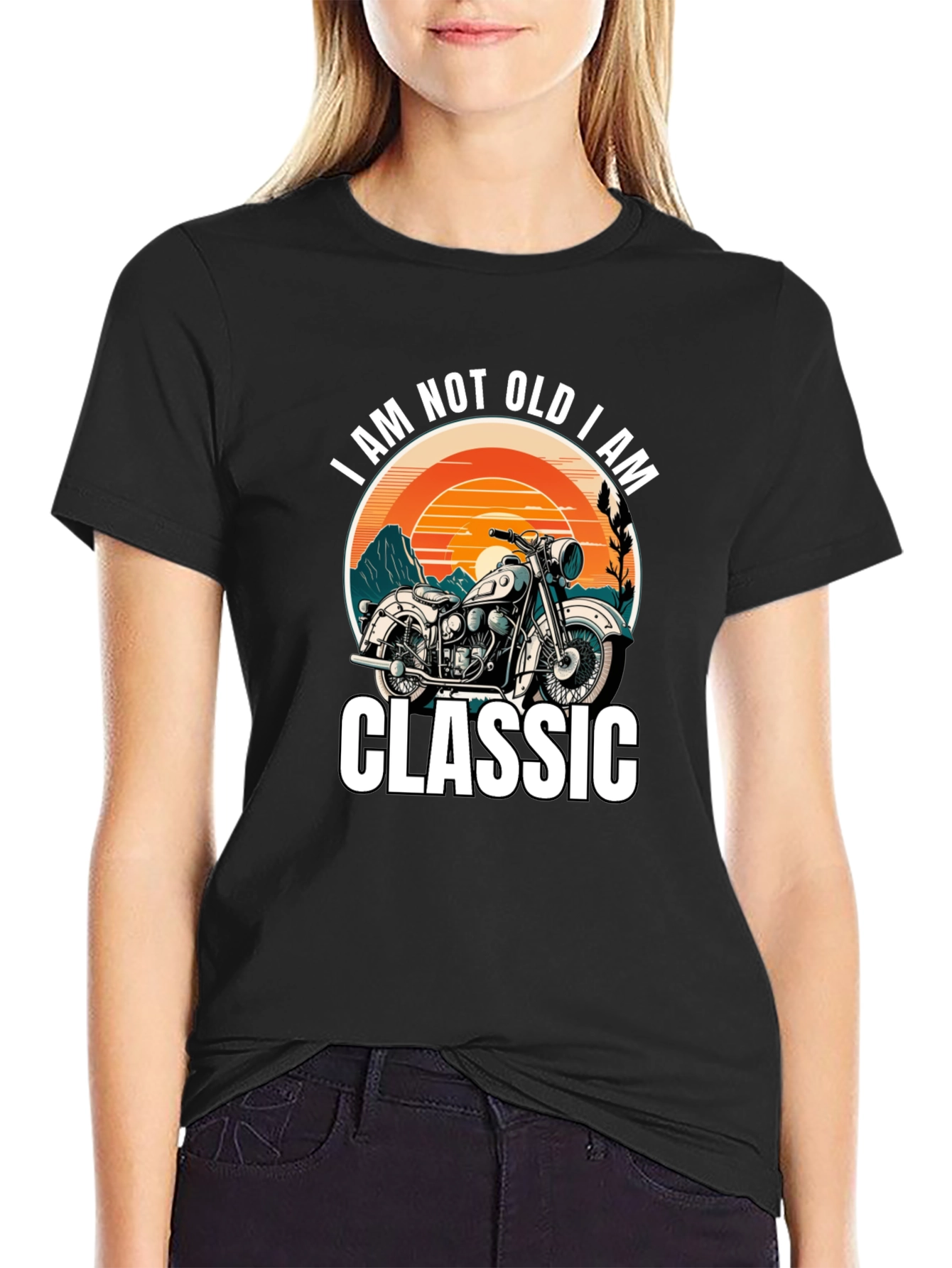 Classic Motorcycle T-Shirt - I Am Not Old