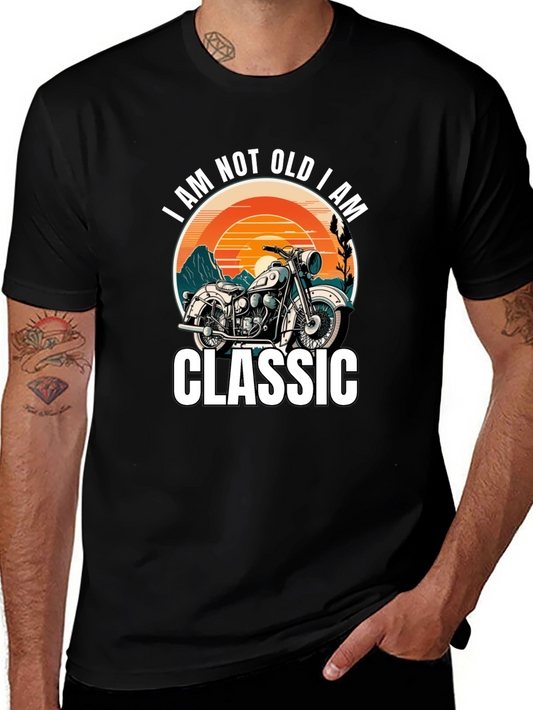 Classic Motorcycle T-Shirt - I Am Not Old