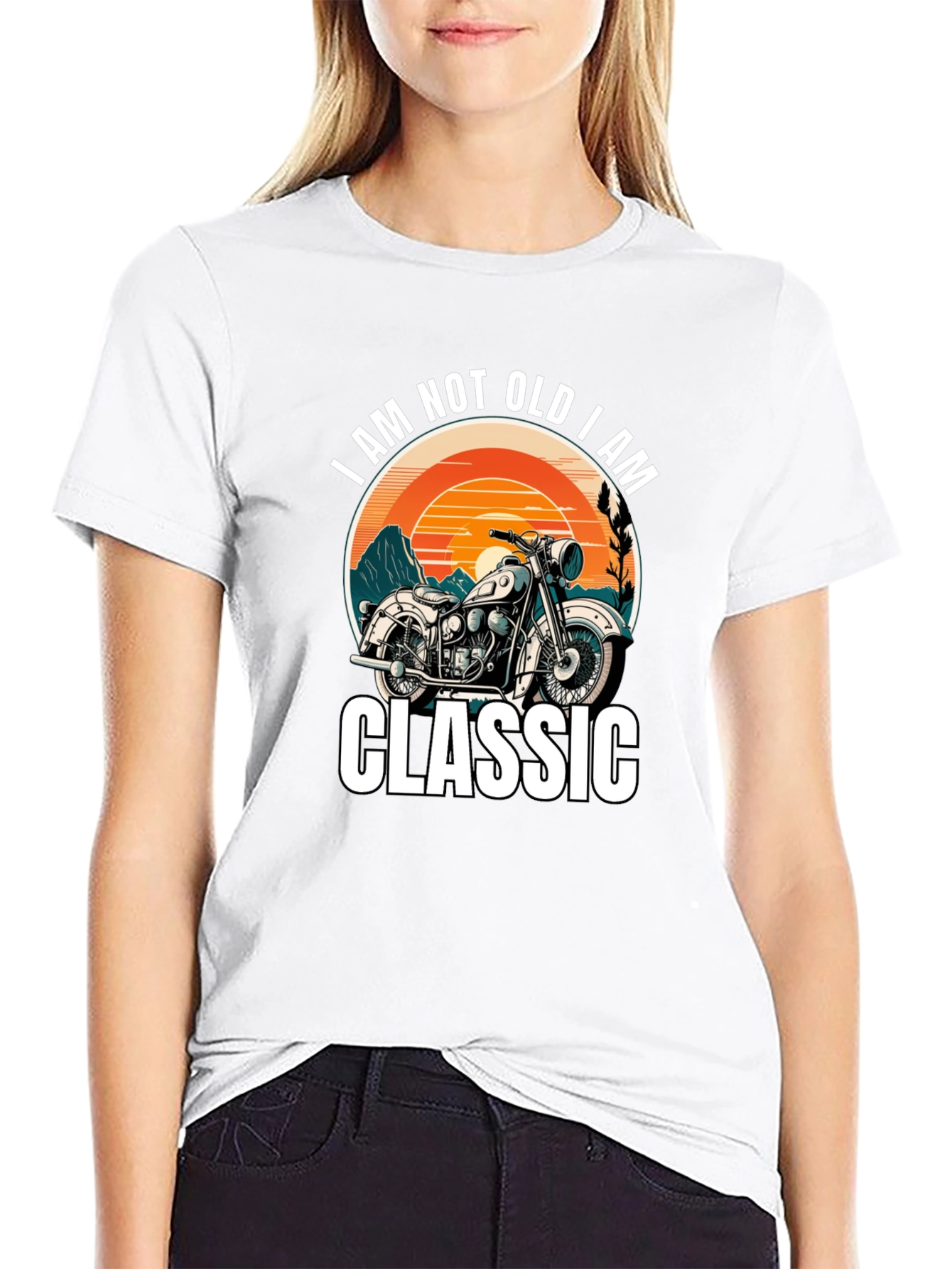 Classic Motorcycle T-Shirt - I Am Not Old