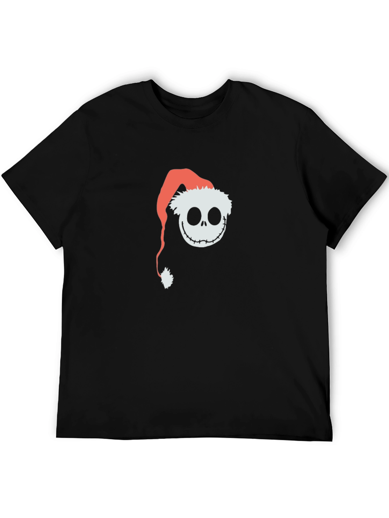 Jack Skellington Santa Hat T-Shirt