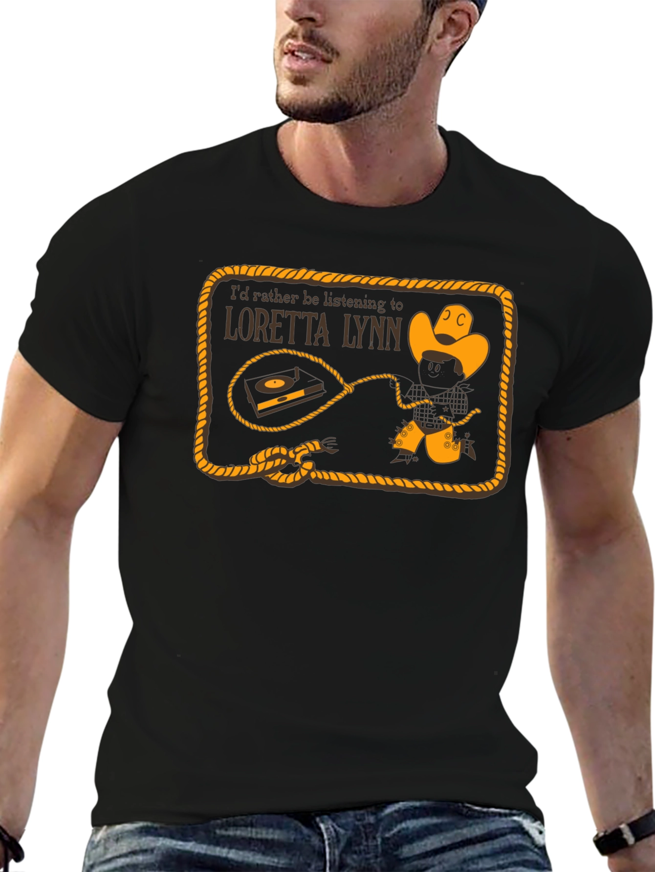 Loretta Lynn Country Music Graphic T-Shirt