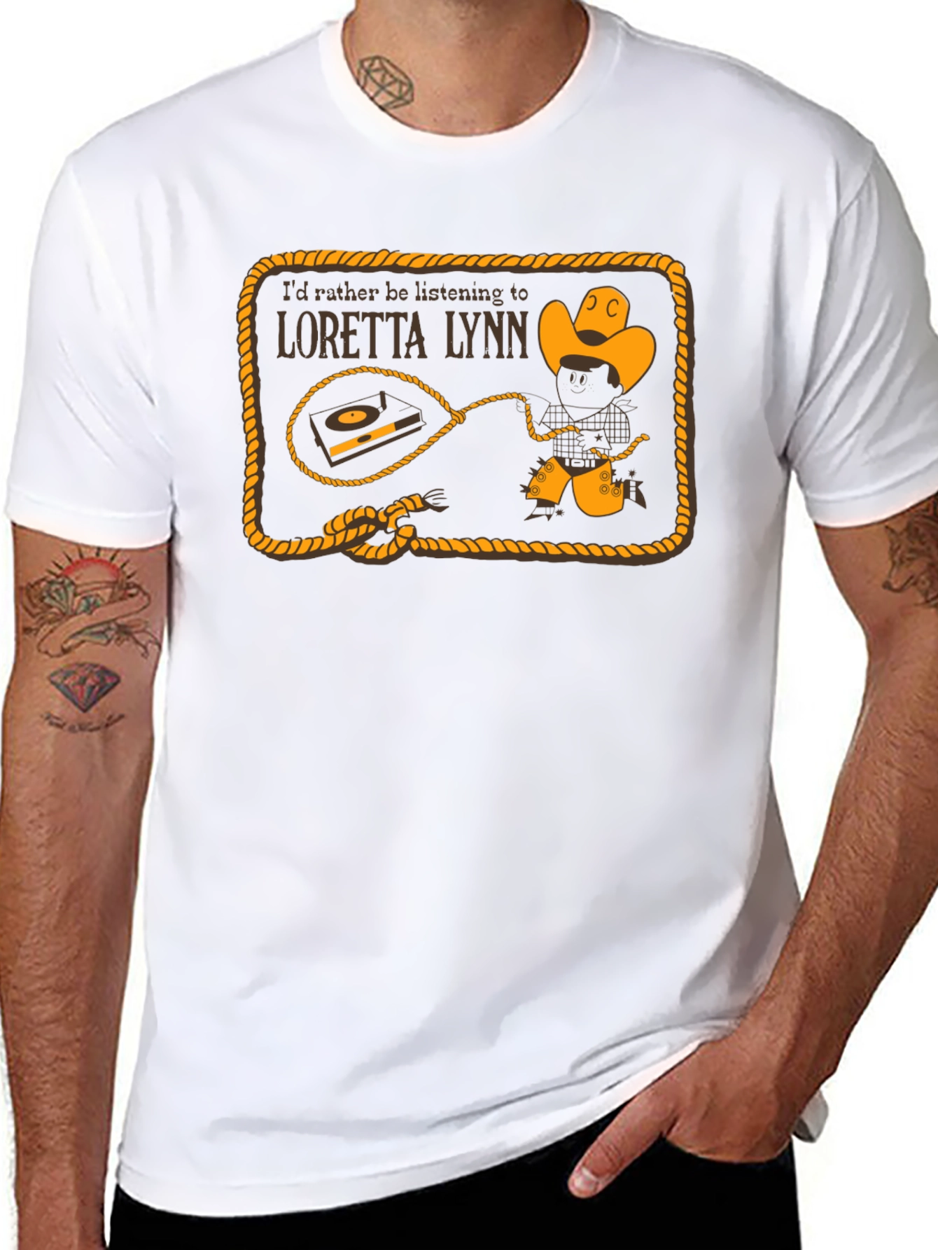 Loretta Lynn Country Music Graphic T-Shirt