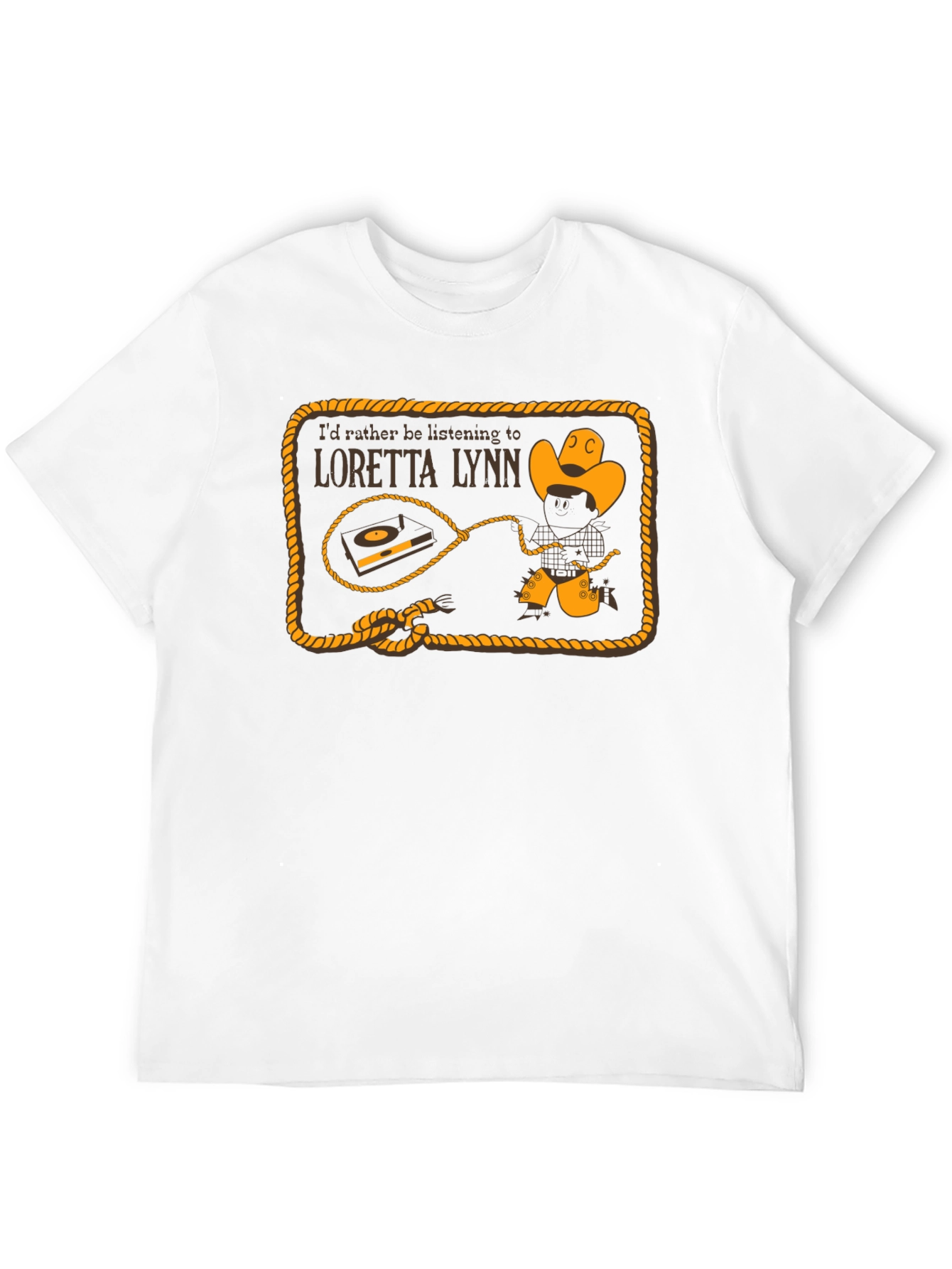 Loretta Lynn Country Music Graphic T-Shirt