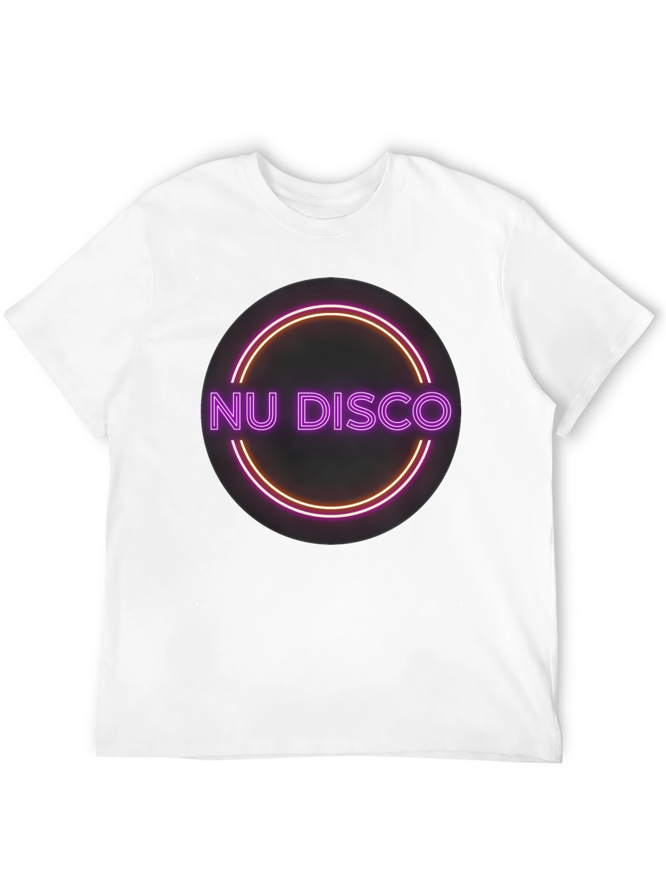 Nu Disco Neon T-Shirt - Retro Music Tee