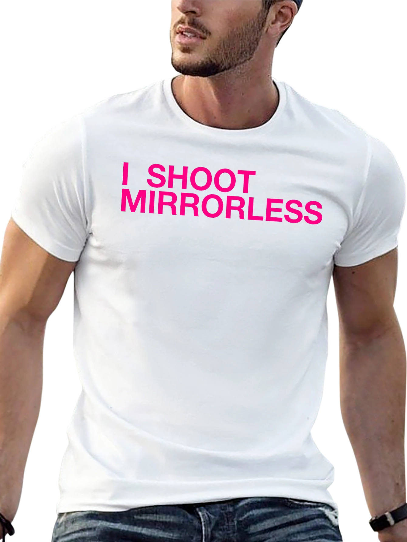 I Shoot Mirrorless T-Shirt - Photographer Apparel