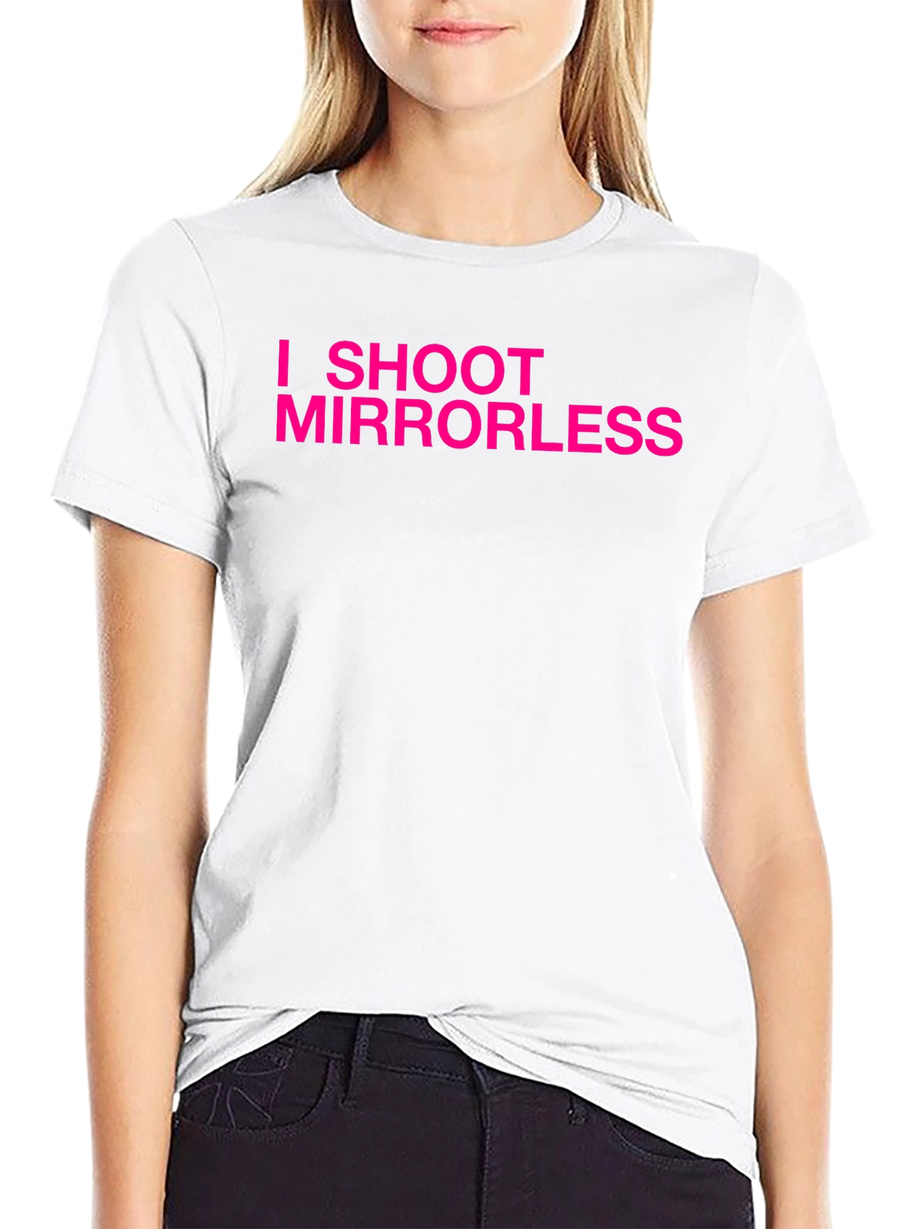 I Shoot Mirrorless T-Shirt - Photographer Apparel
