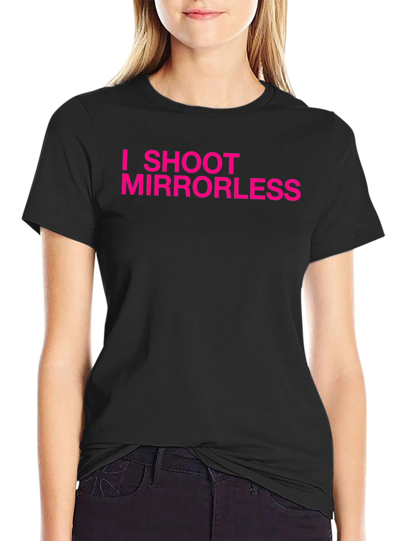 I Shoot Mirrorless T-Shirt - Photographer Apparel