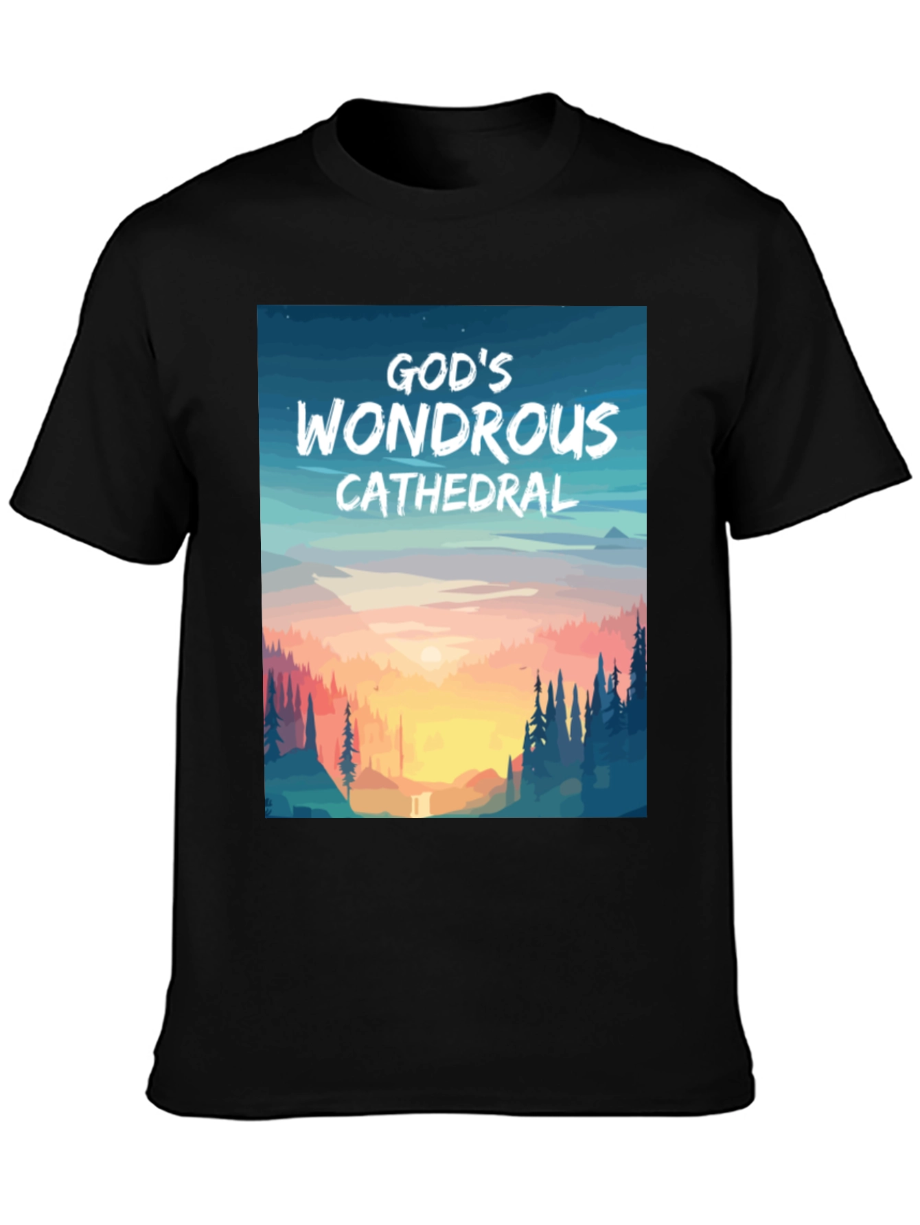 Gods Wondrous Cathedral T-Shirt