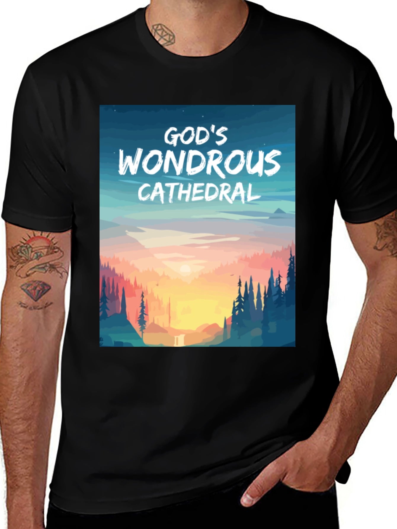 Gods Wondrous Cathedral T-Shirt