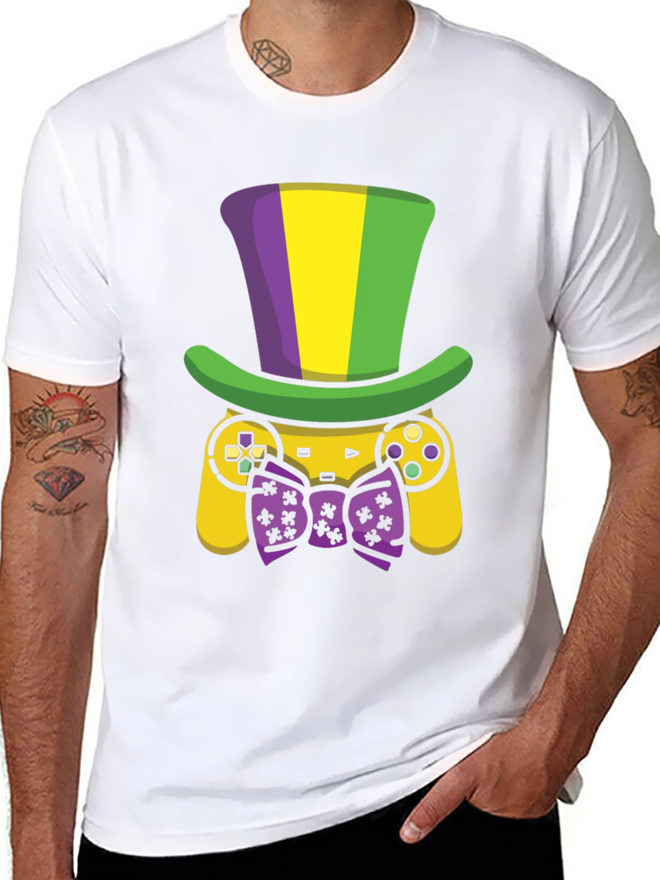Gaming Mardi Gras T-Shirt