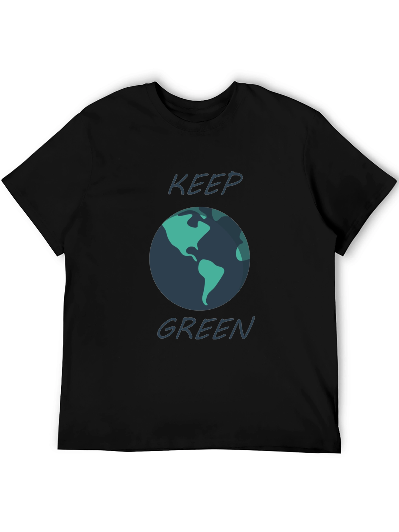 Keep Green Graphic Tee - Eco-Friendly Shirt