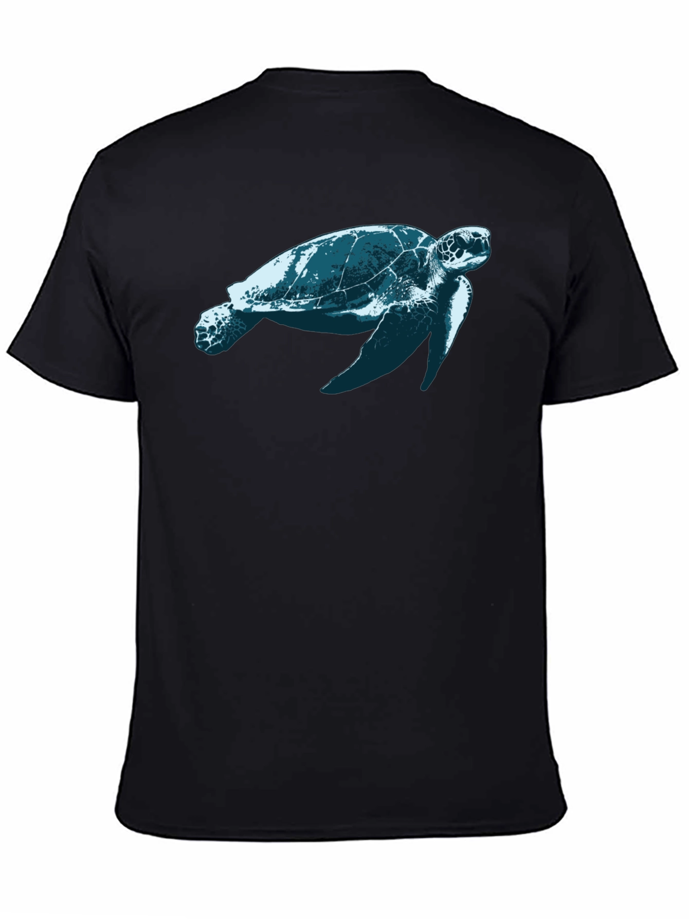 Turtle Graphic Black T-Shirt | Stylish and Comfortable