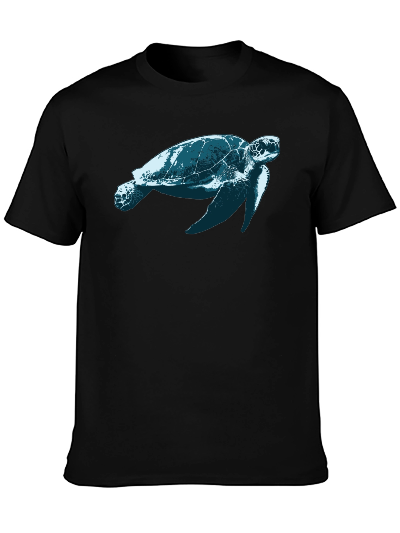 Turtle Graphic Black T-Shirt | Stylish and Comfortable