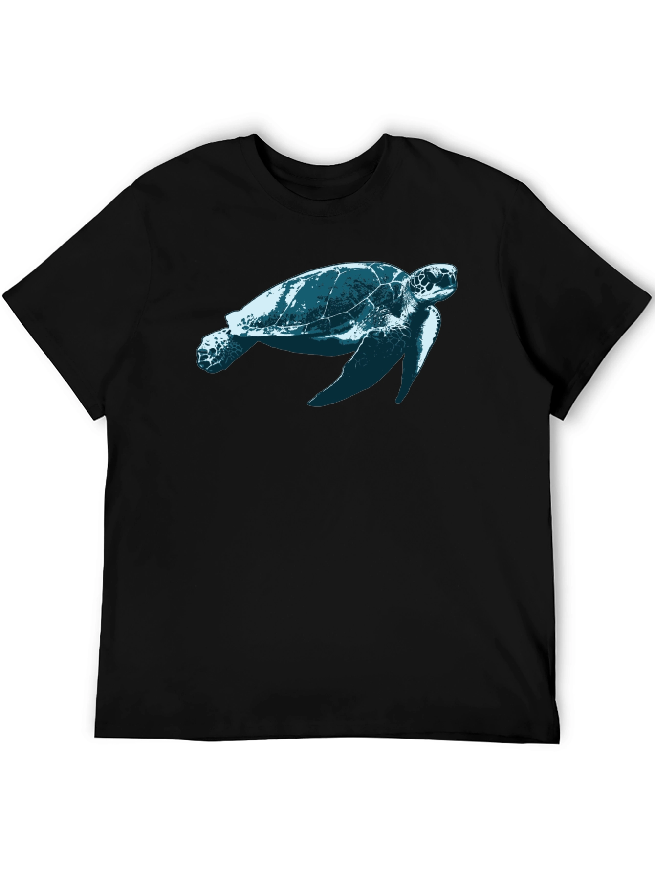 Turtle Graphic Black T-Shirt | Stylish and Comfortable