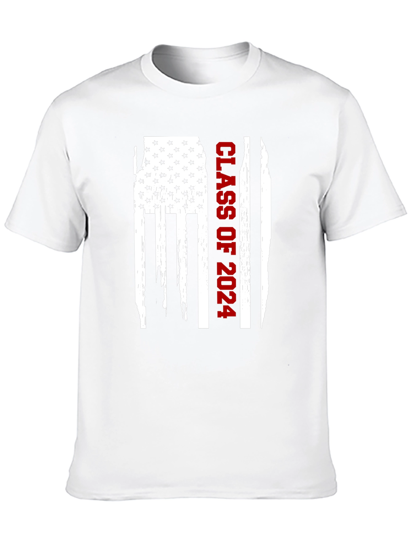 Class of 2024 American Flag T-Shirt