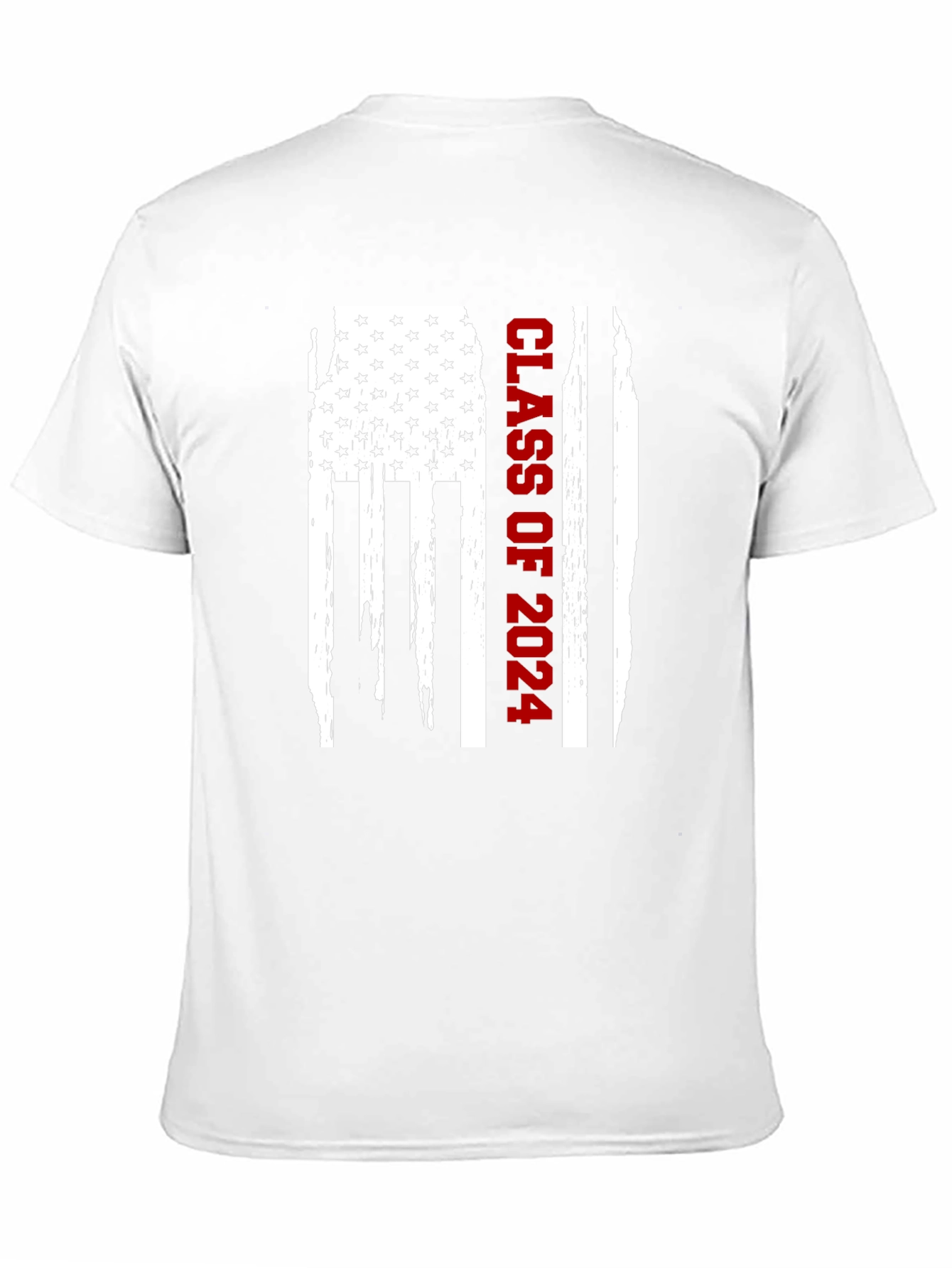 Class of 2024 American Flag T-Shirt