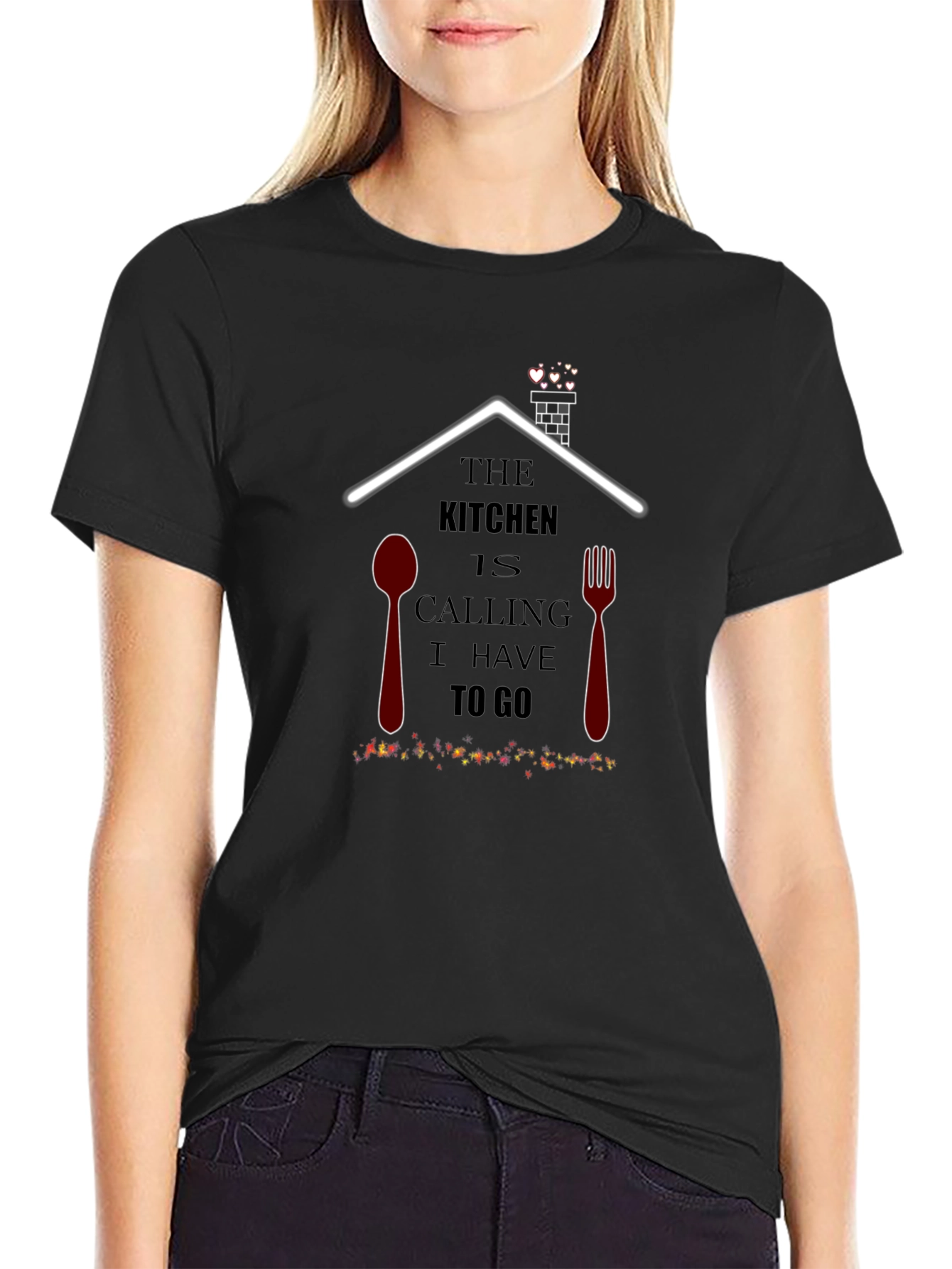 Kitchen Calling T-Shirt - Chef Cook Foodie Tee