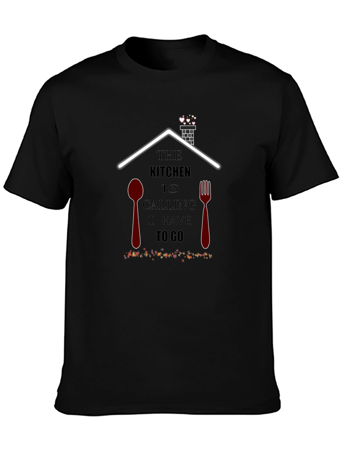 Kitchen Calling T-Shirt - Chef Cook Foodie Tee
