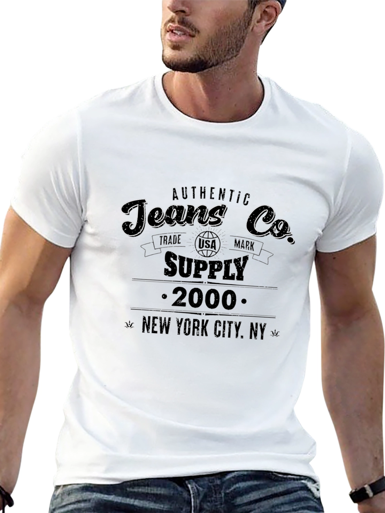 Authentic Jeans Co. T-Shirt - Black