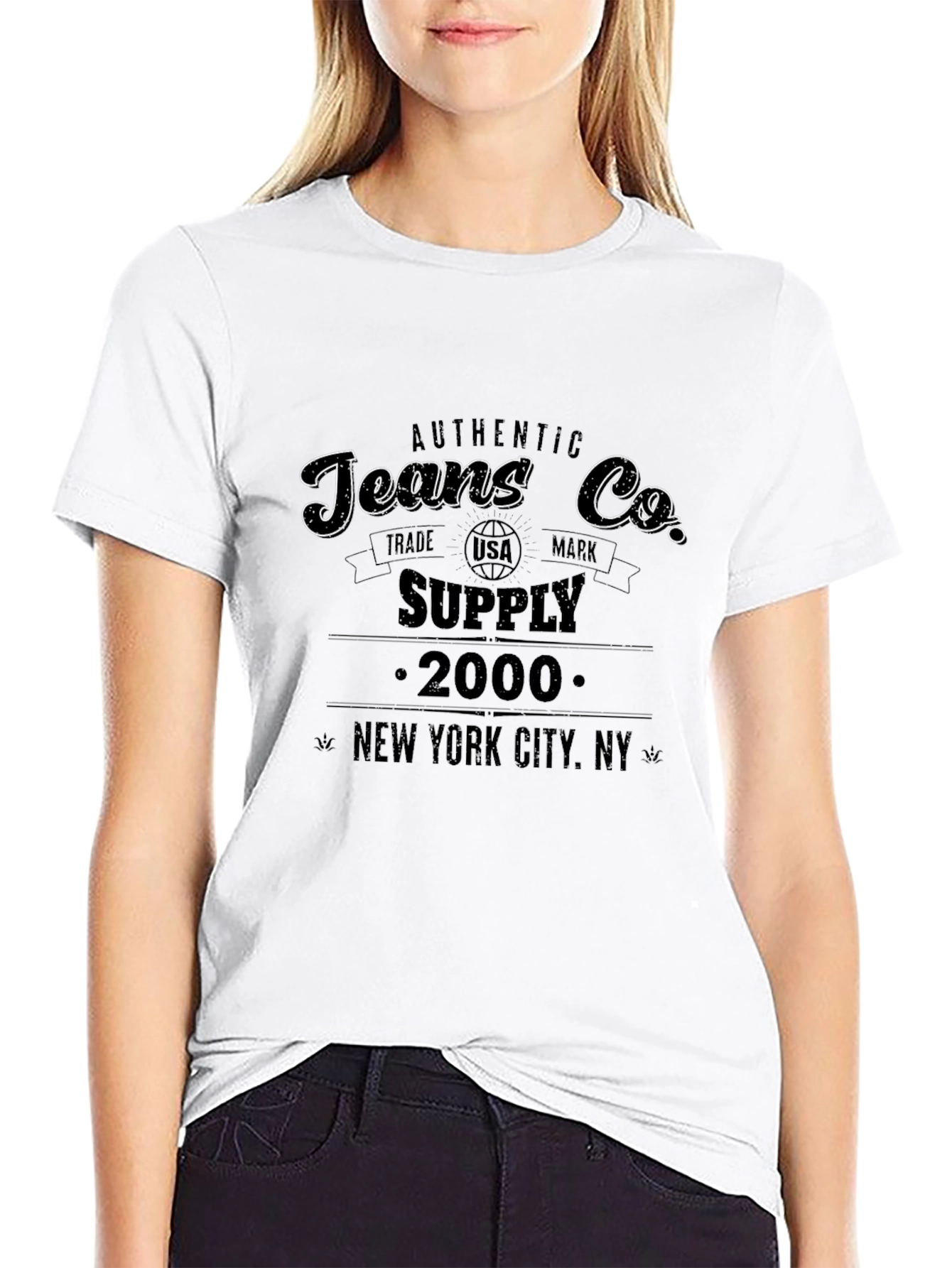 Authentic Jeans Co. T-Shirt - Black
