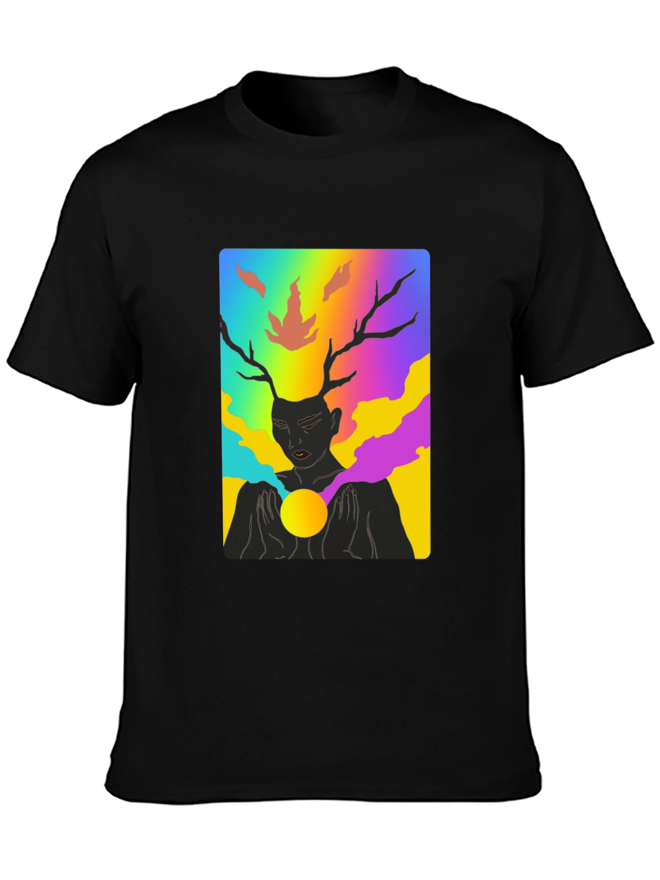 Colorful Psychedelic Deer T-Shirt