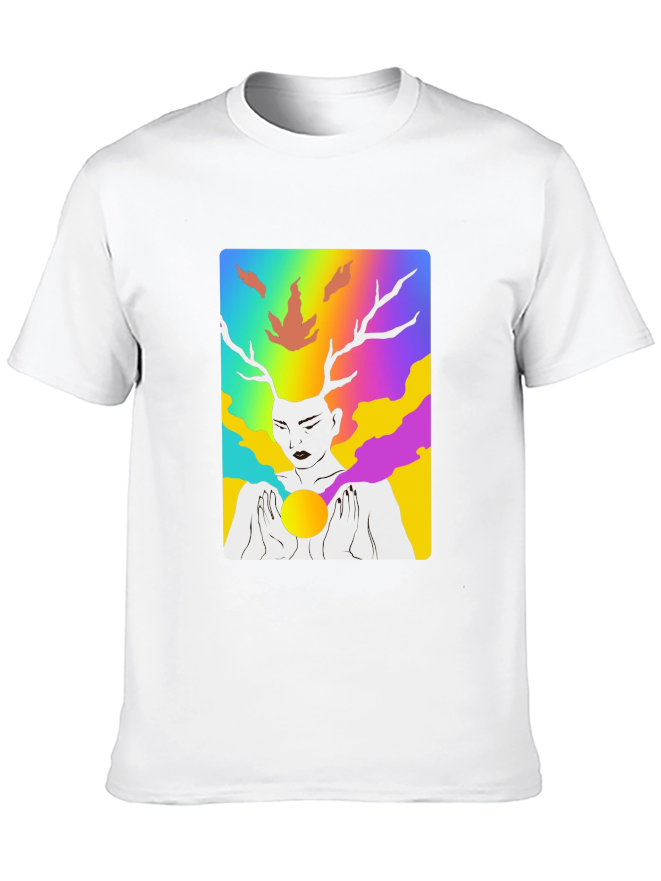 Colorful Psychedelic Deer T-Shirt