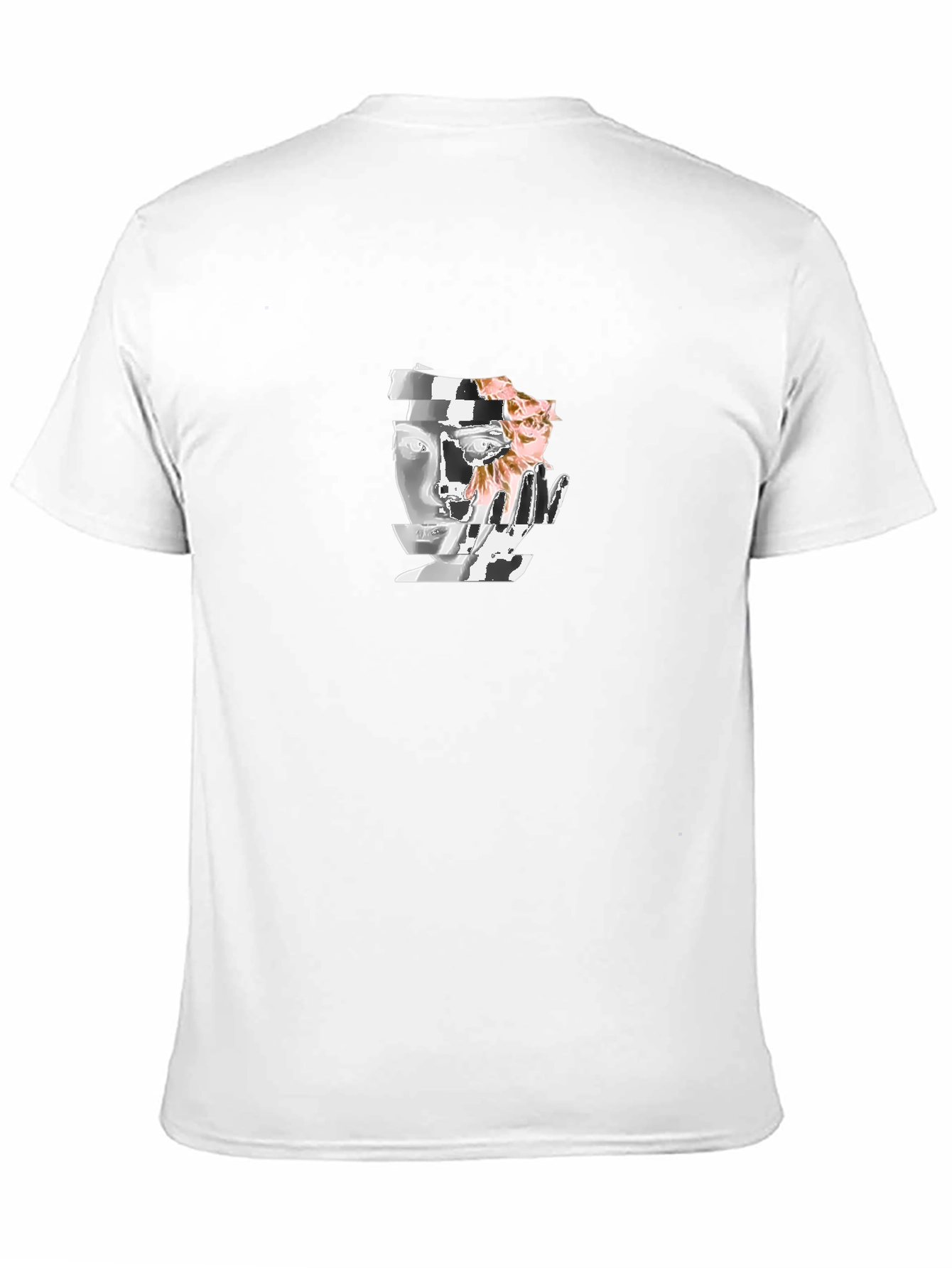 Modern Art Graphic T-Shirt - Black