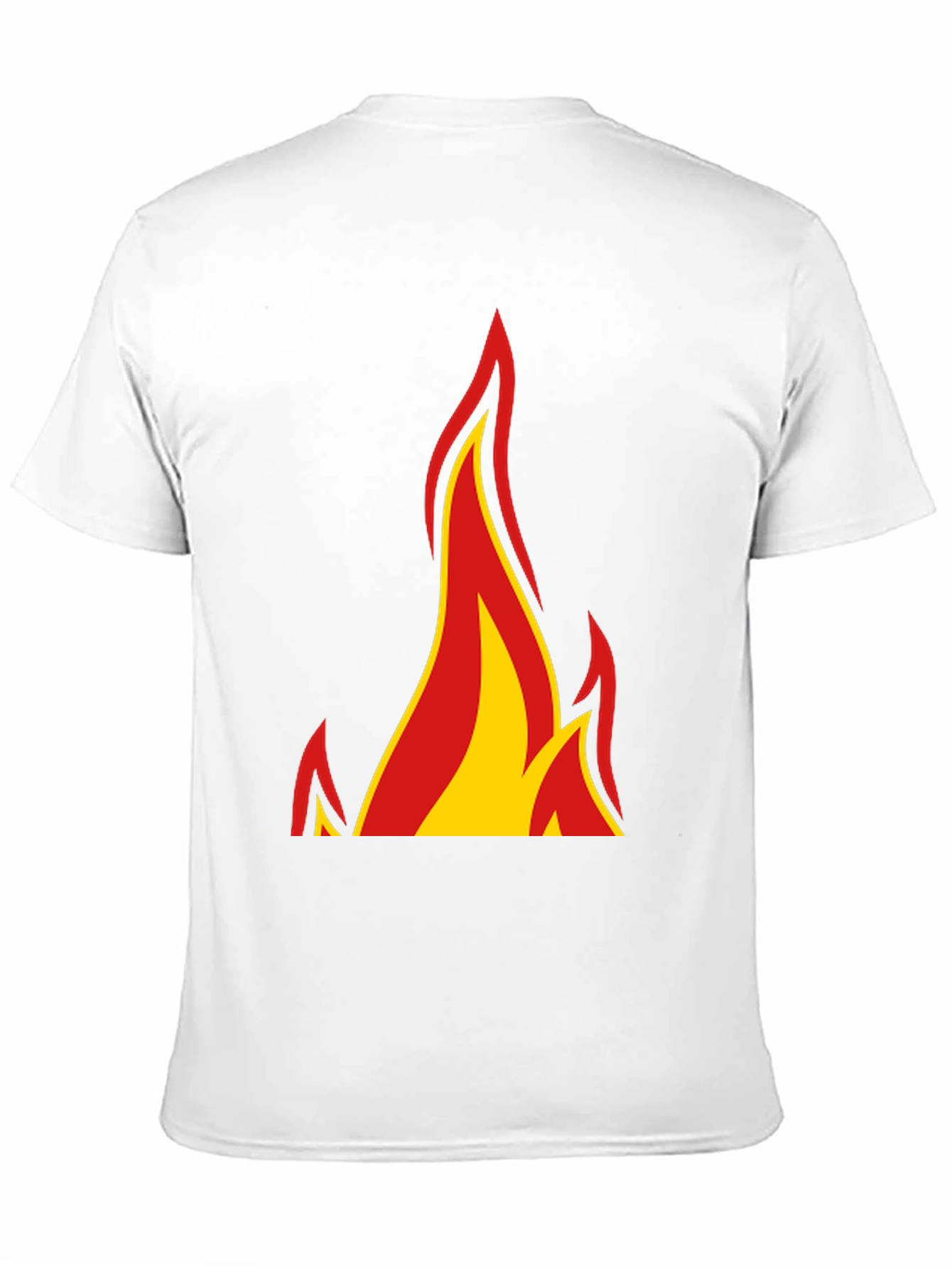 Flame Graphic Black T-Shirt - Bold & Stylish