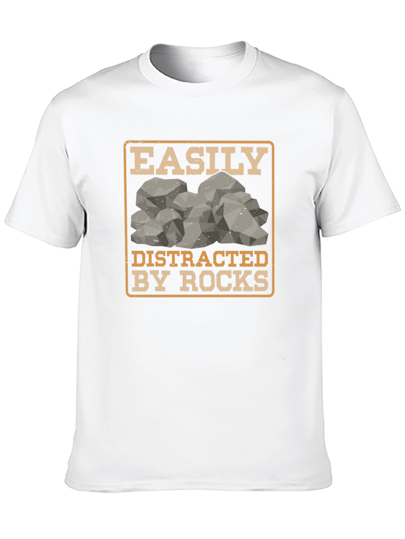 Easily Distracted By Rocks Graphic Tee