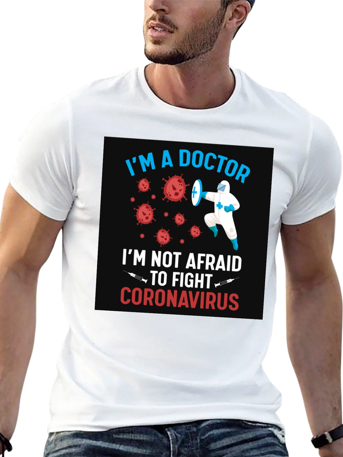 Doctor Superhero Coronavirus T-Shirt