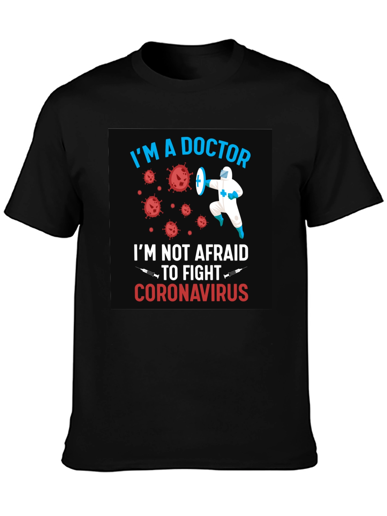 Doctor Superhero Coronavirus T-Shirt