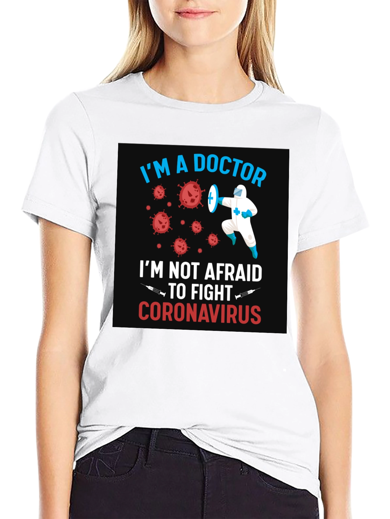 Doctor Superhero Coronavirus T-Shirt