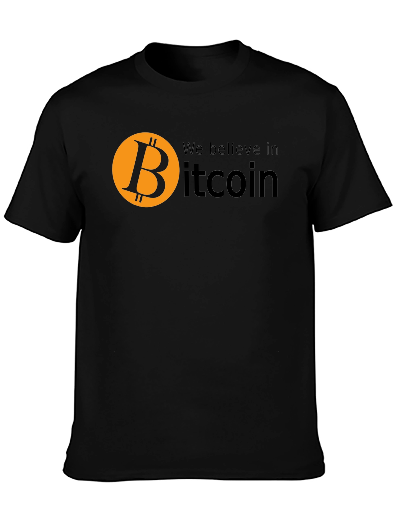 Bitcoin Believer Black T-Shirt
