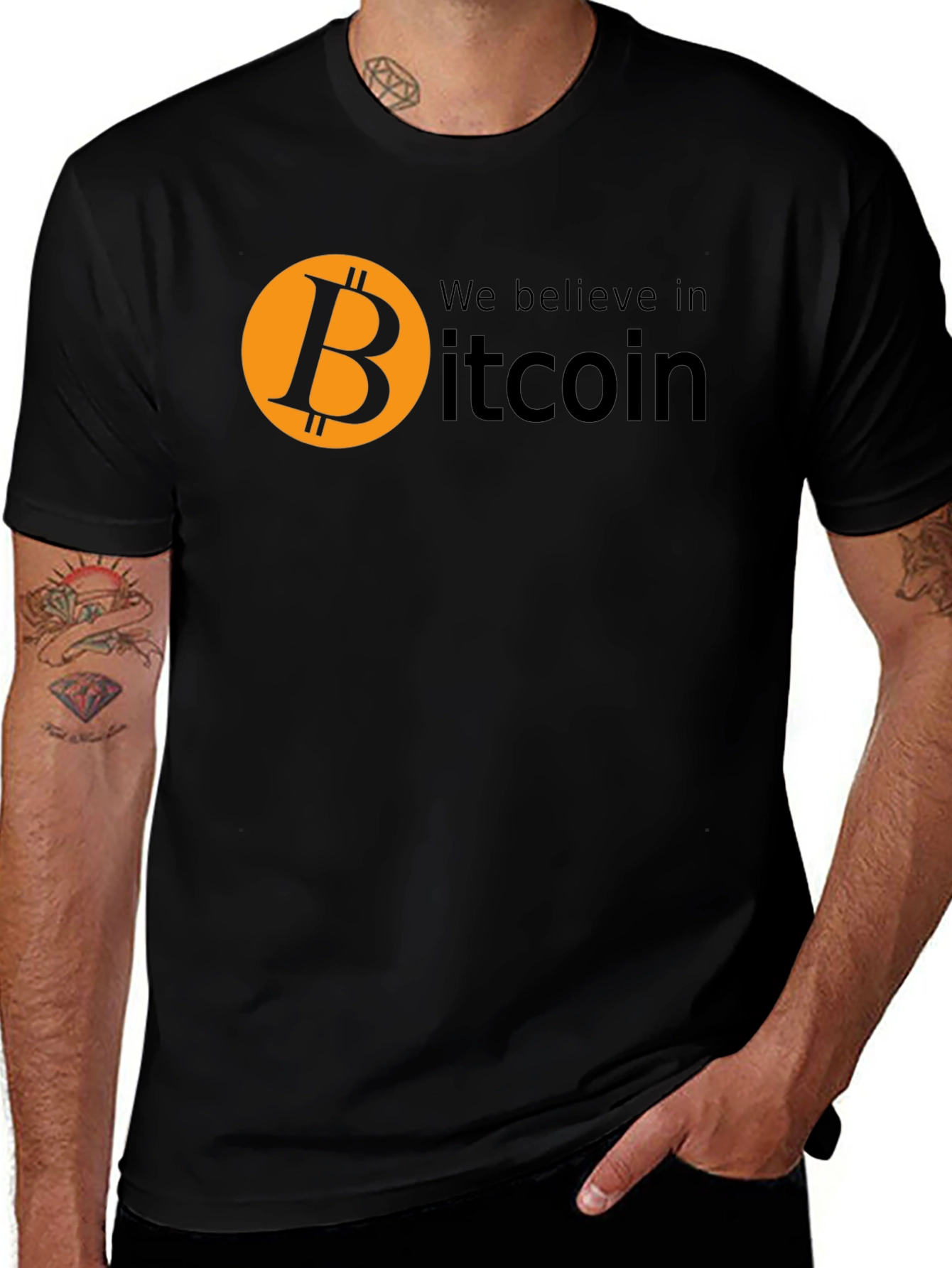 Bitcoin Believer Black T-Shirt