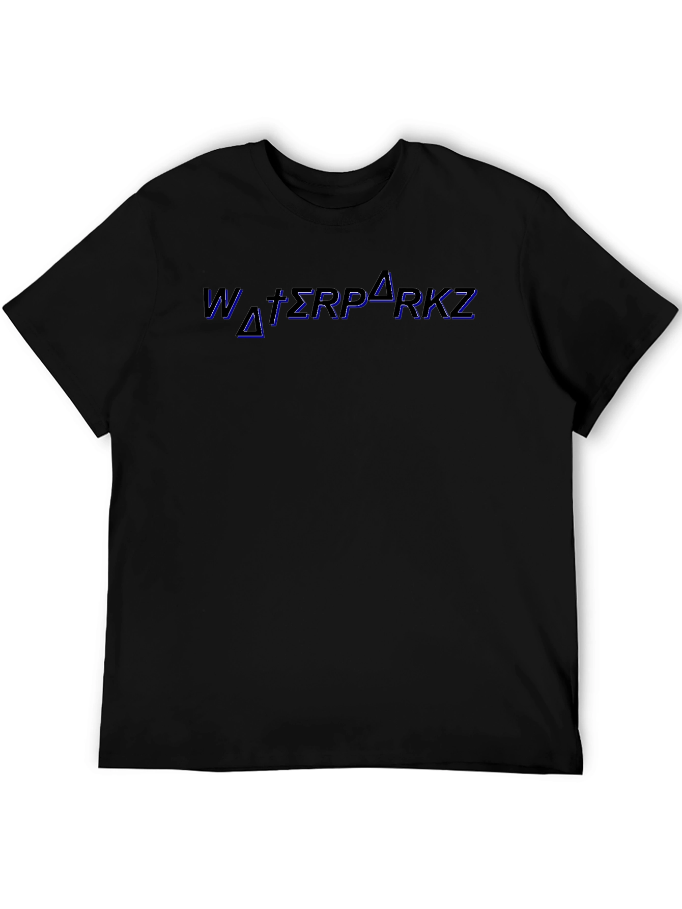 Waterparks Black T-Shirt - Graphic Print