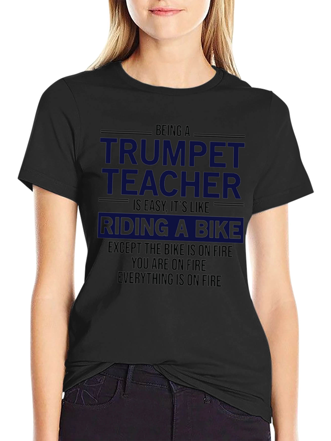 Trumpet Teacher Funny T-Shirt