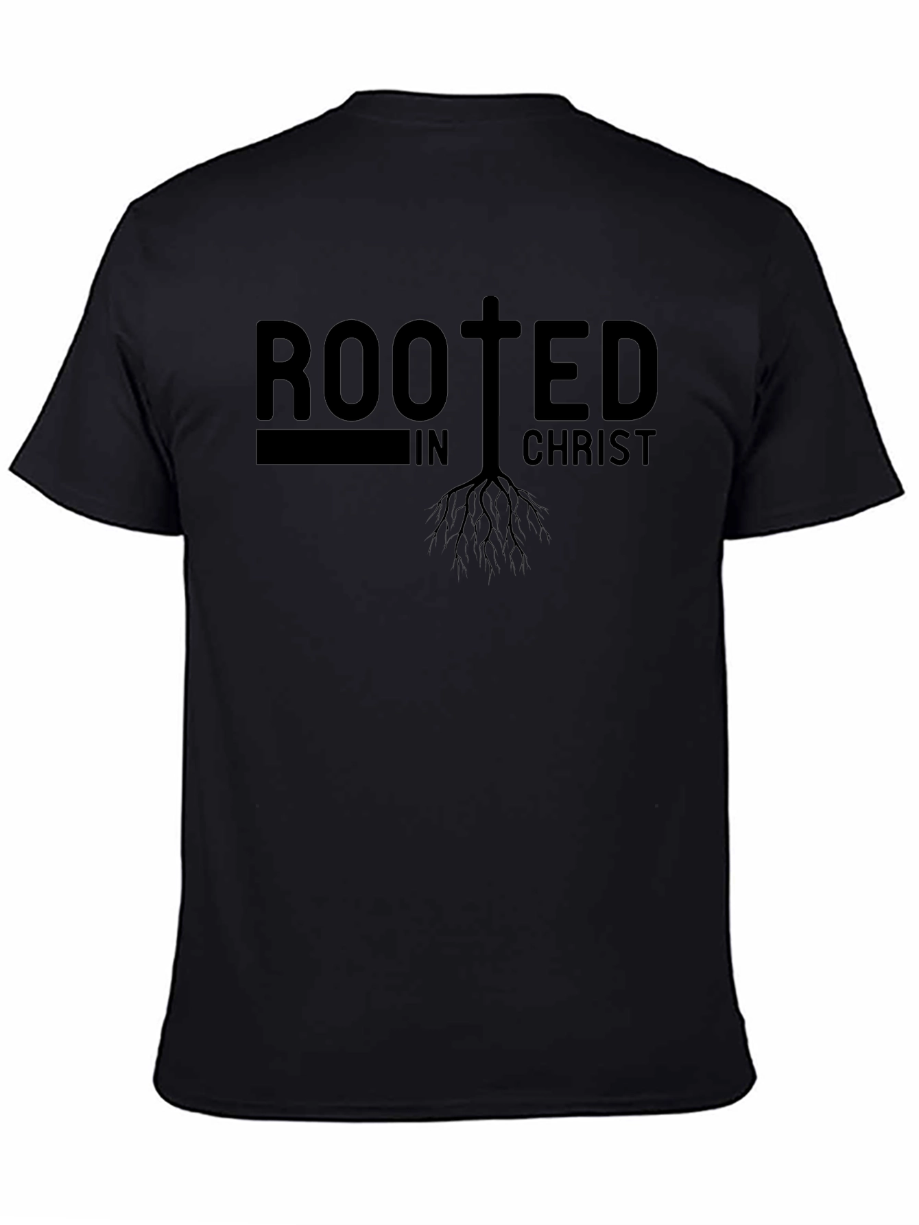 Rooted in Christ T-Shirt - Faith Based Apparel