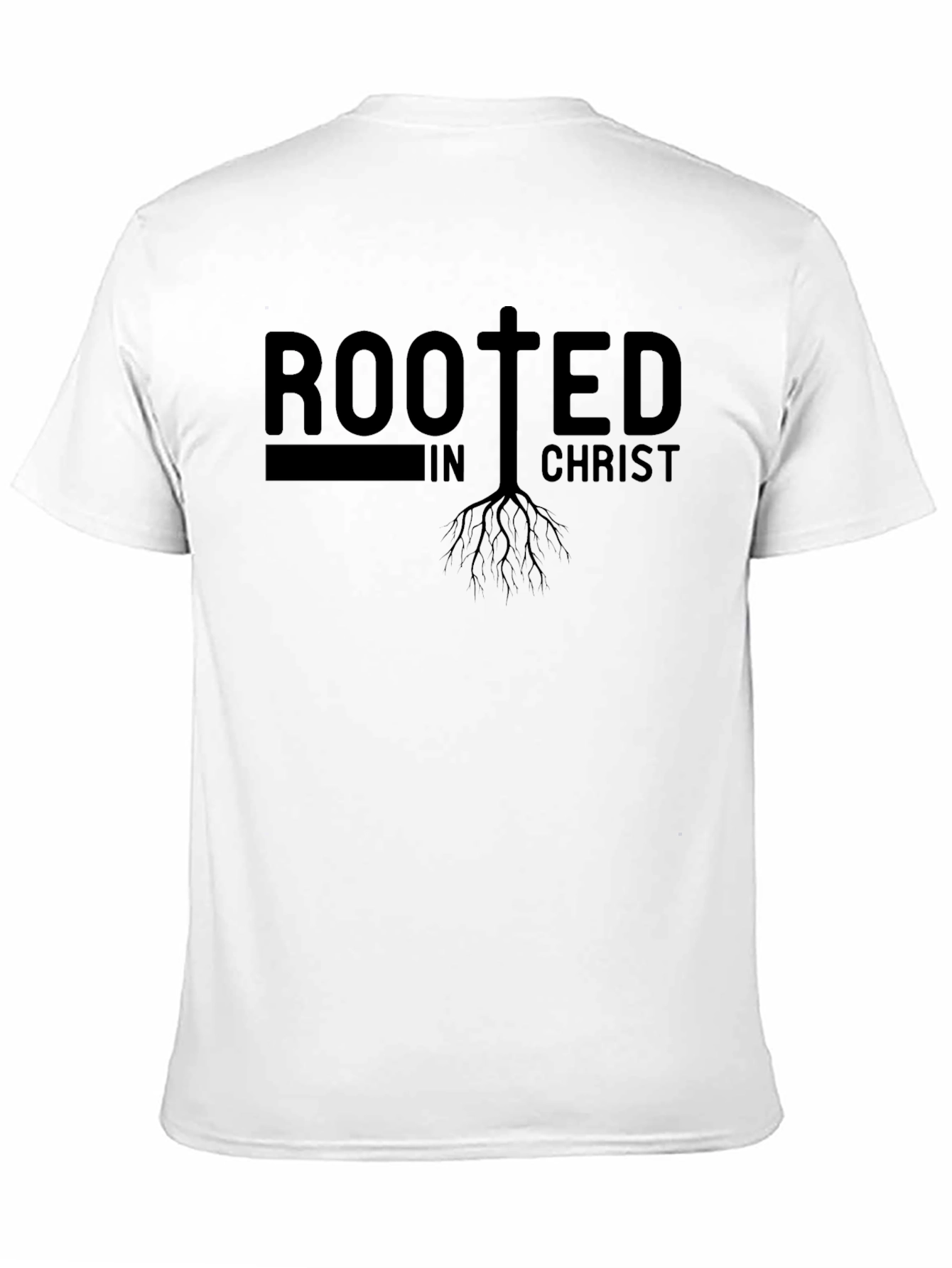 Rooted in Christ T-Shirt - Faith Based Apparel