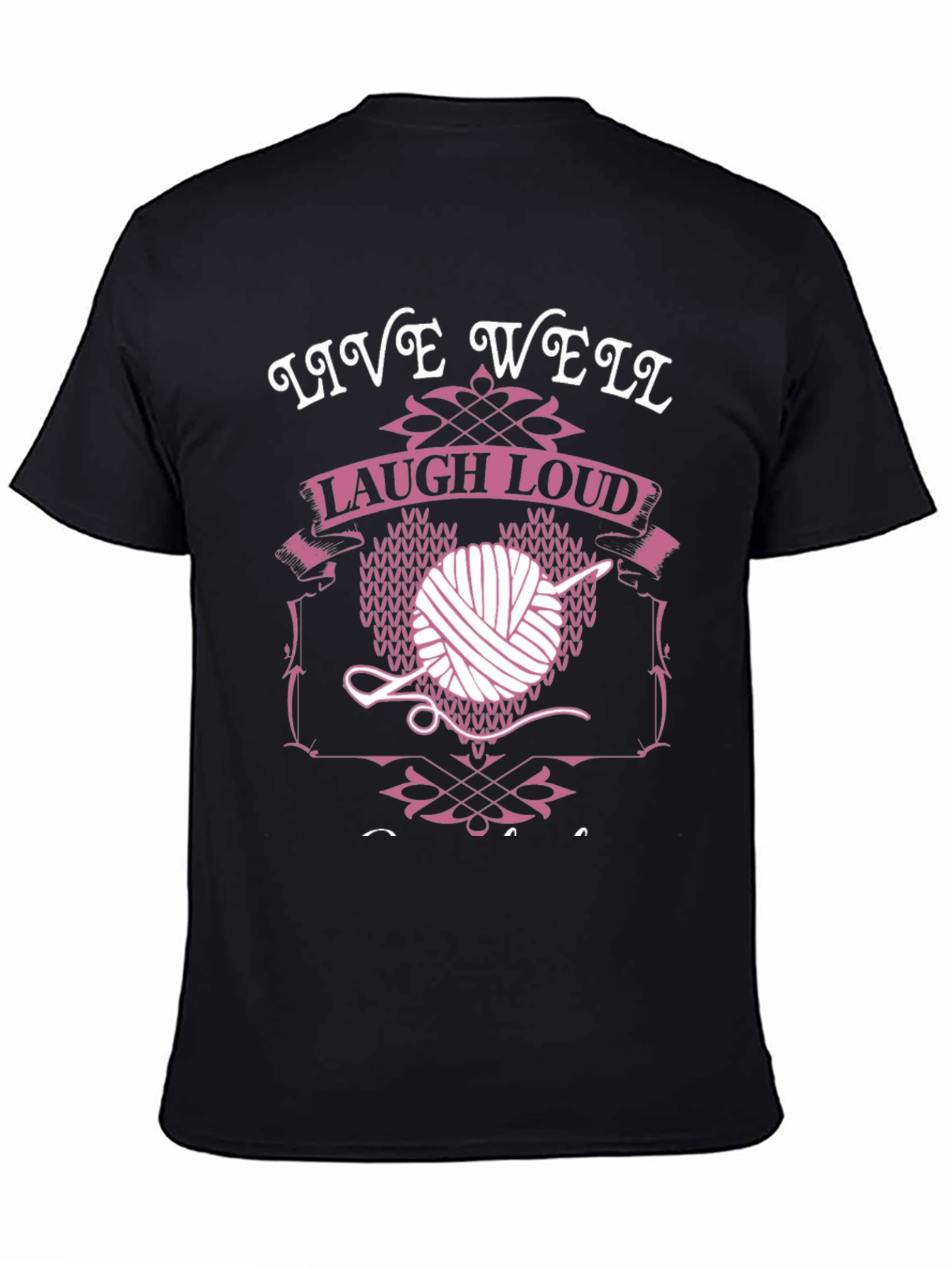 Live Well Laugh Loud Knit T-Shirt
