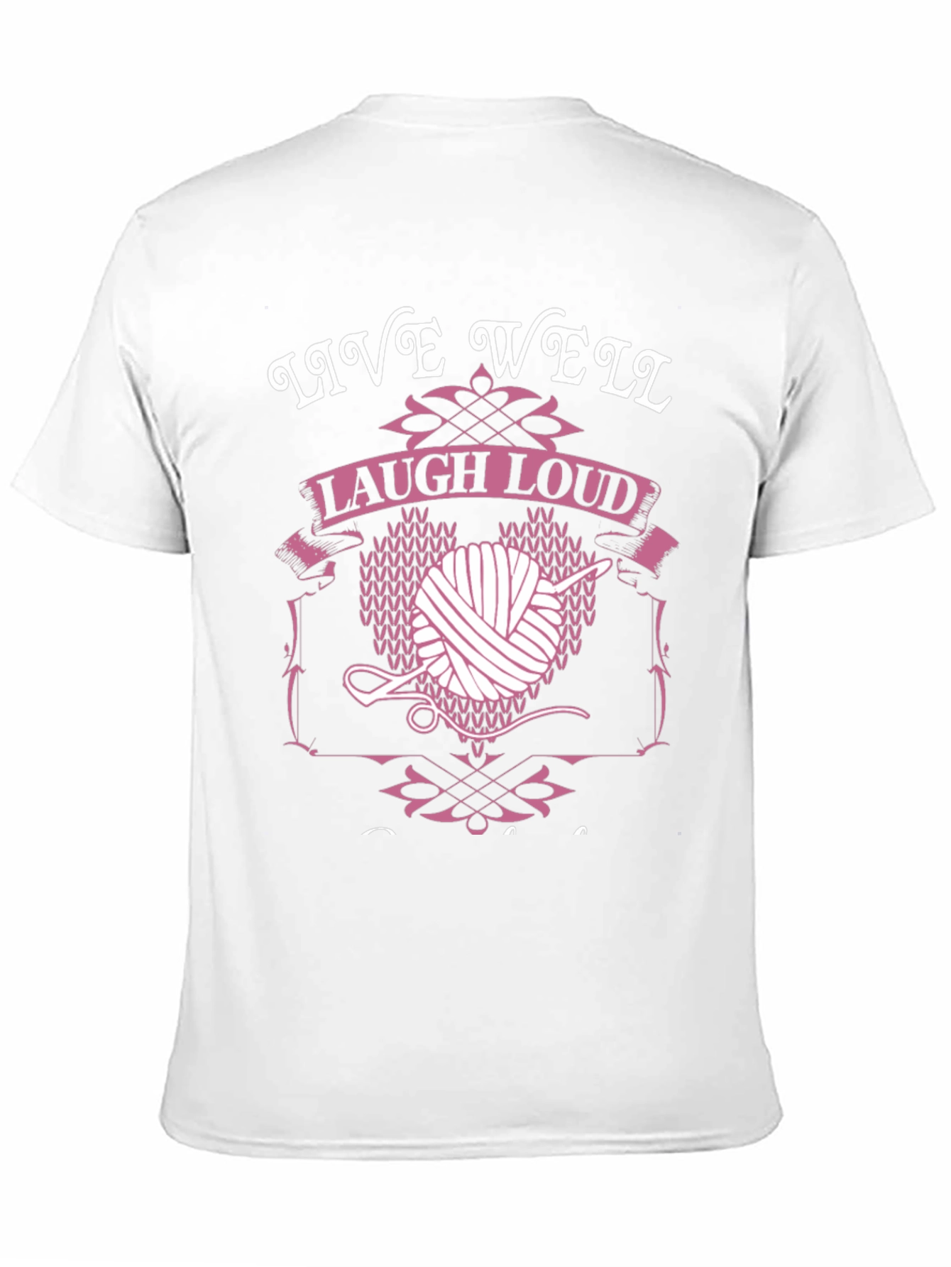 Live Well Laugh Loud Knit T-Shirt