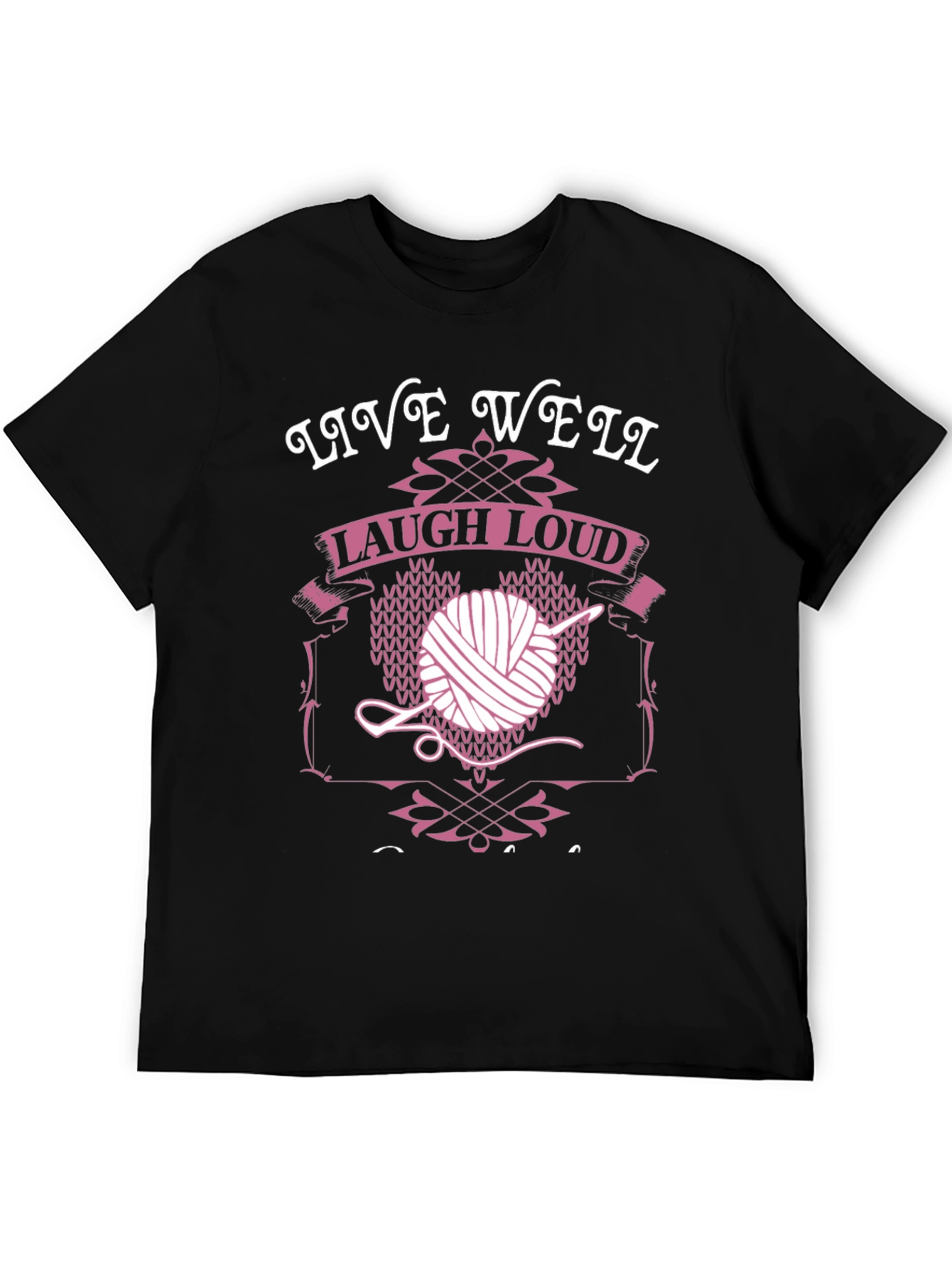 Live Well Laugh Loud Knit T-Shirt