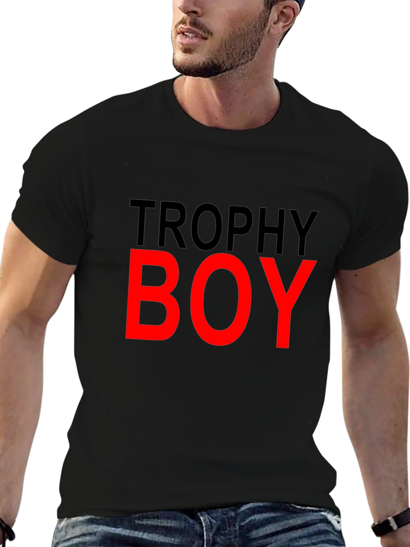 Trophy Boy Graphic Tee - Black