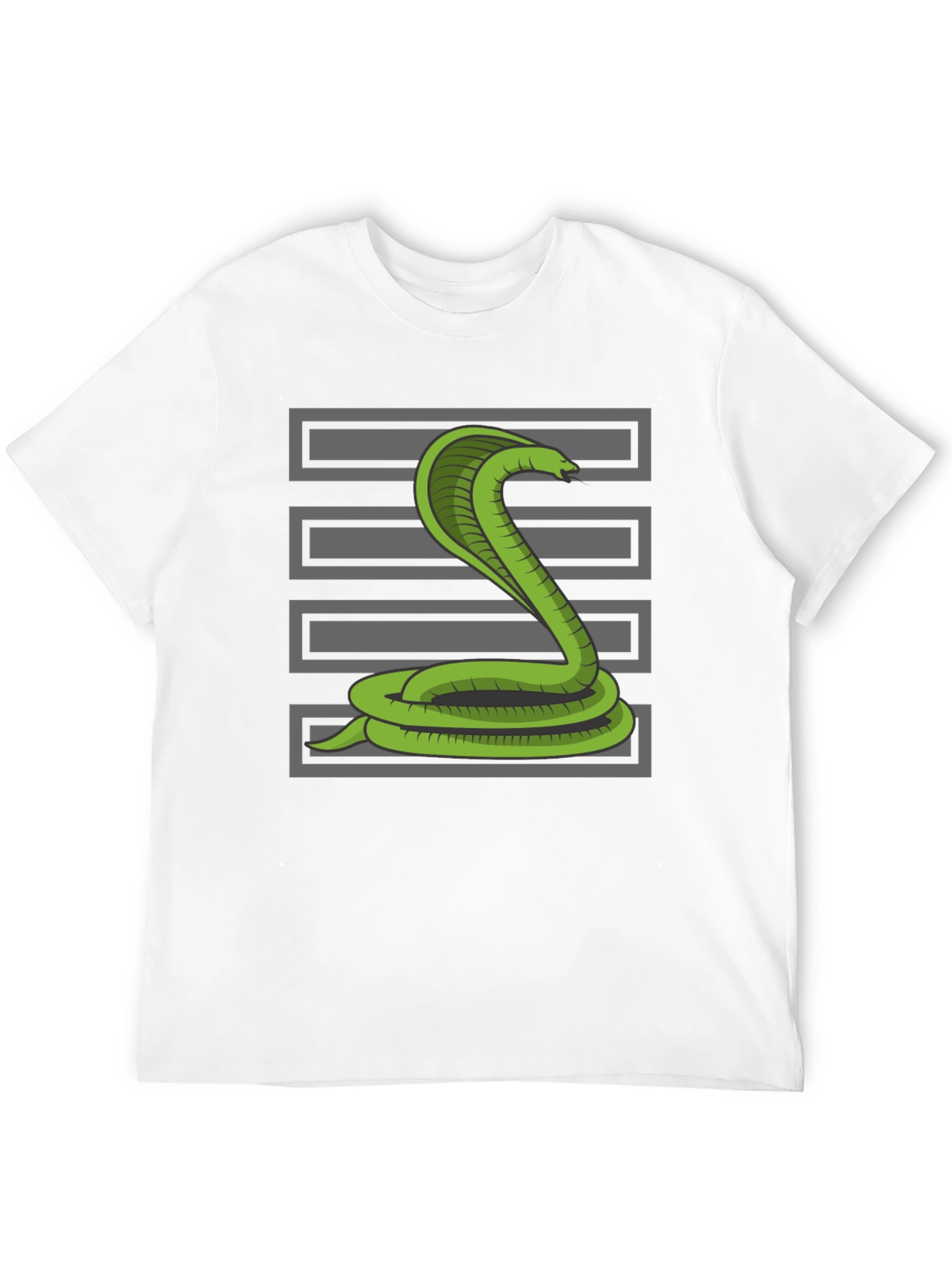 Cobra Snake T-Shirt - Graphic Tee for Men