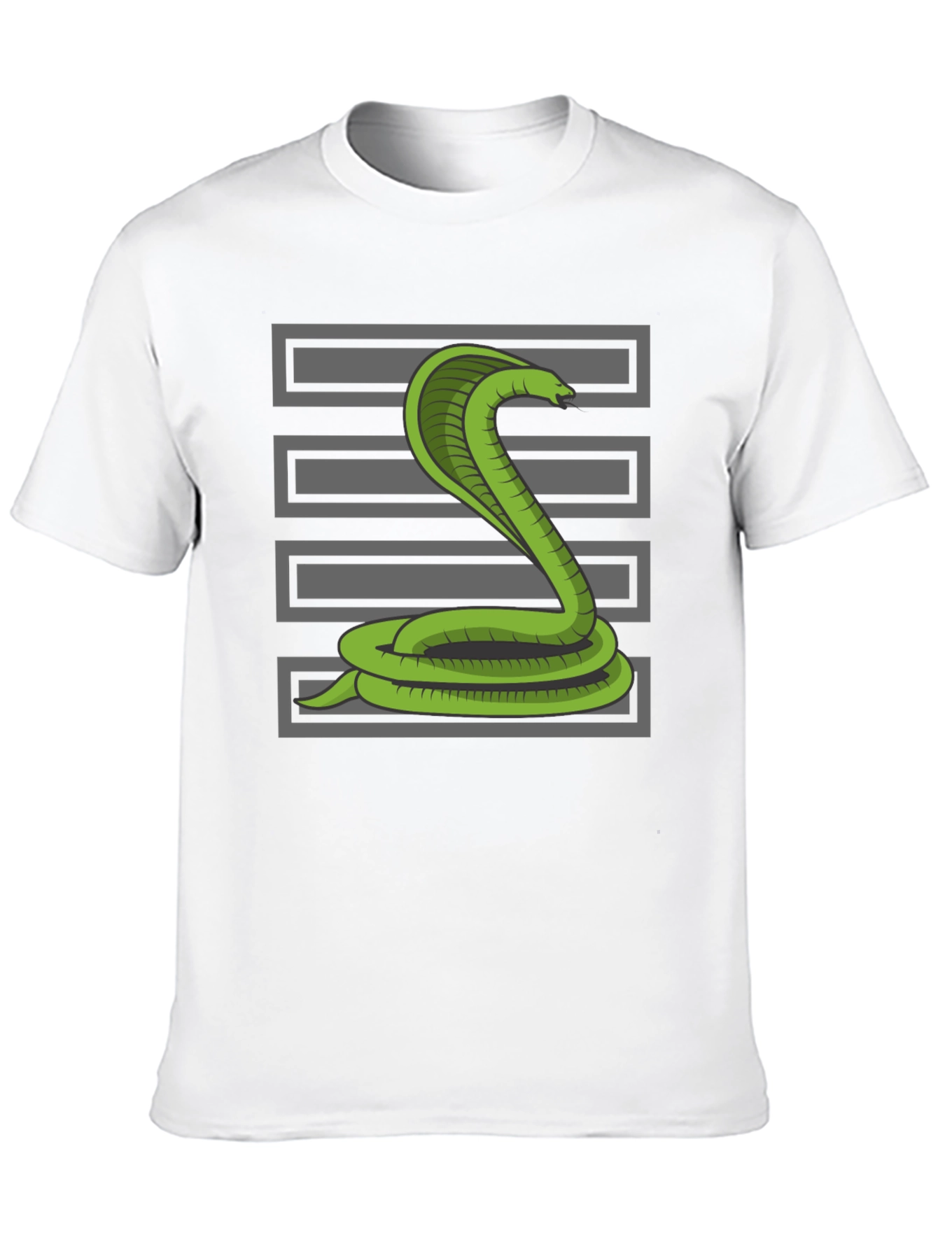Cobra Snake T-Shirt - Graphic Tee for Men