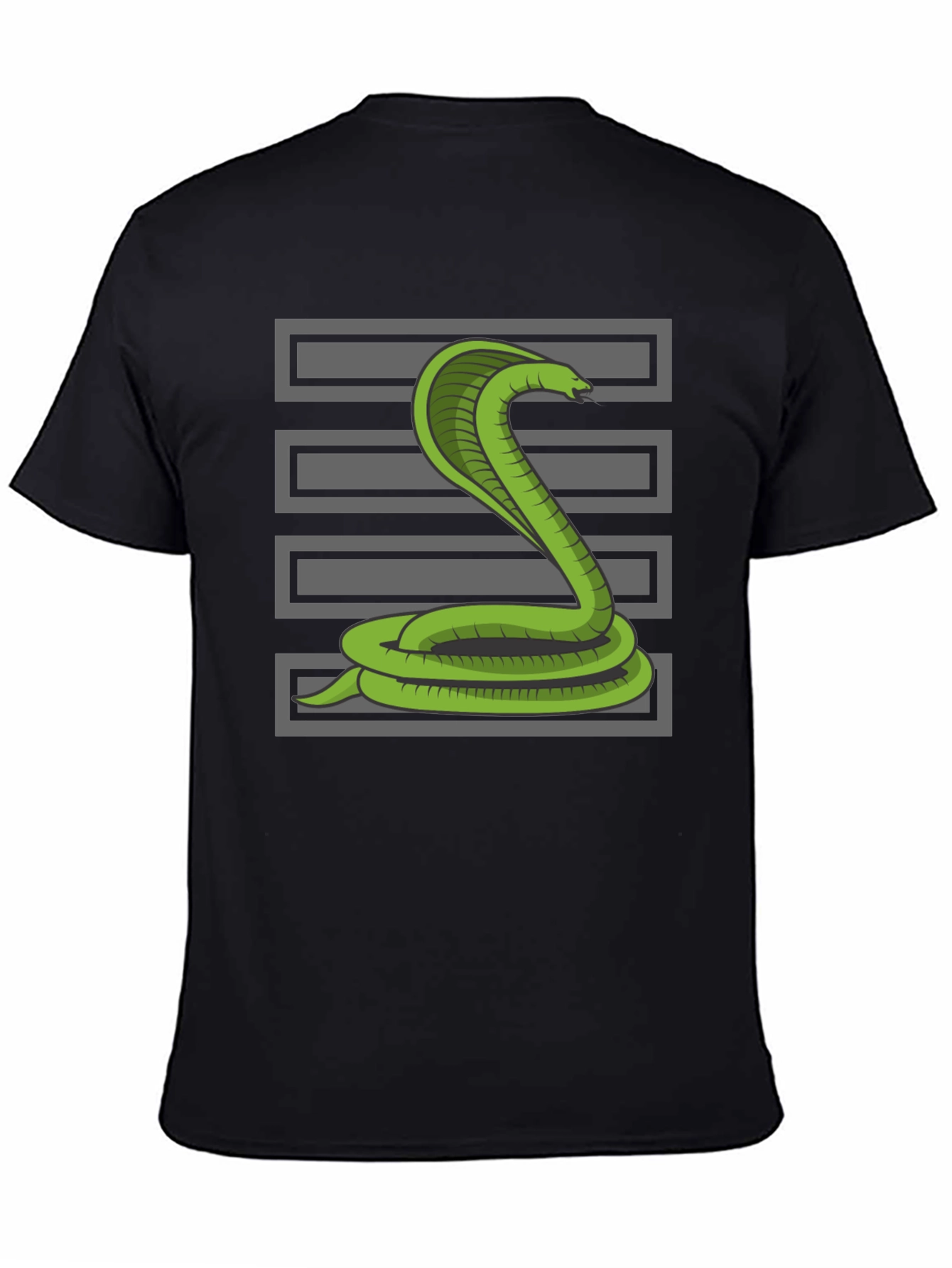 Cobra Snake T-Shirt - Graphic Tee for Men