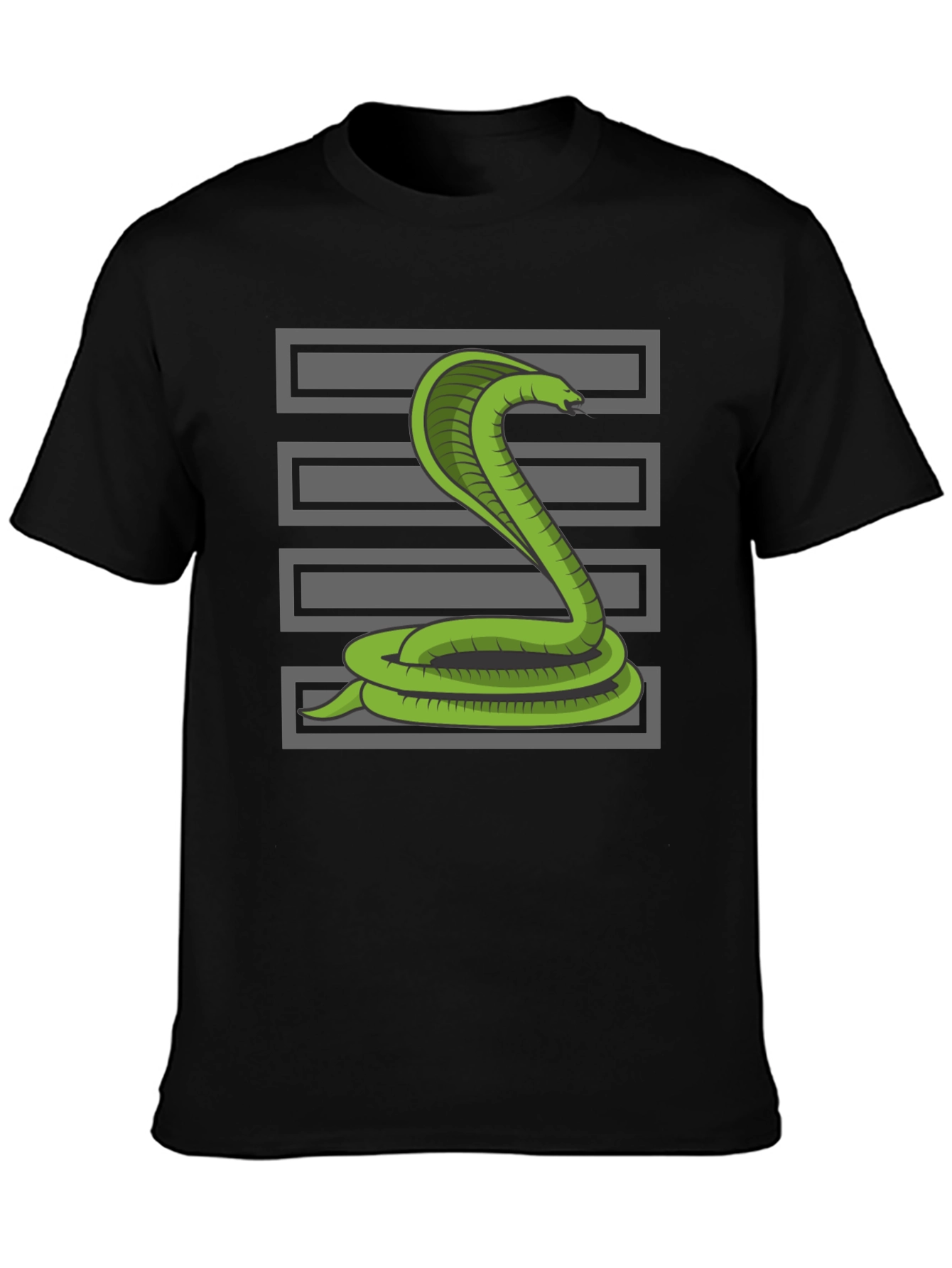 Cobra Snake T-Shirt - Graphic Tee for Men