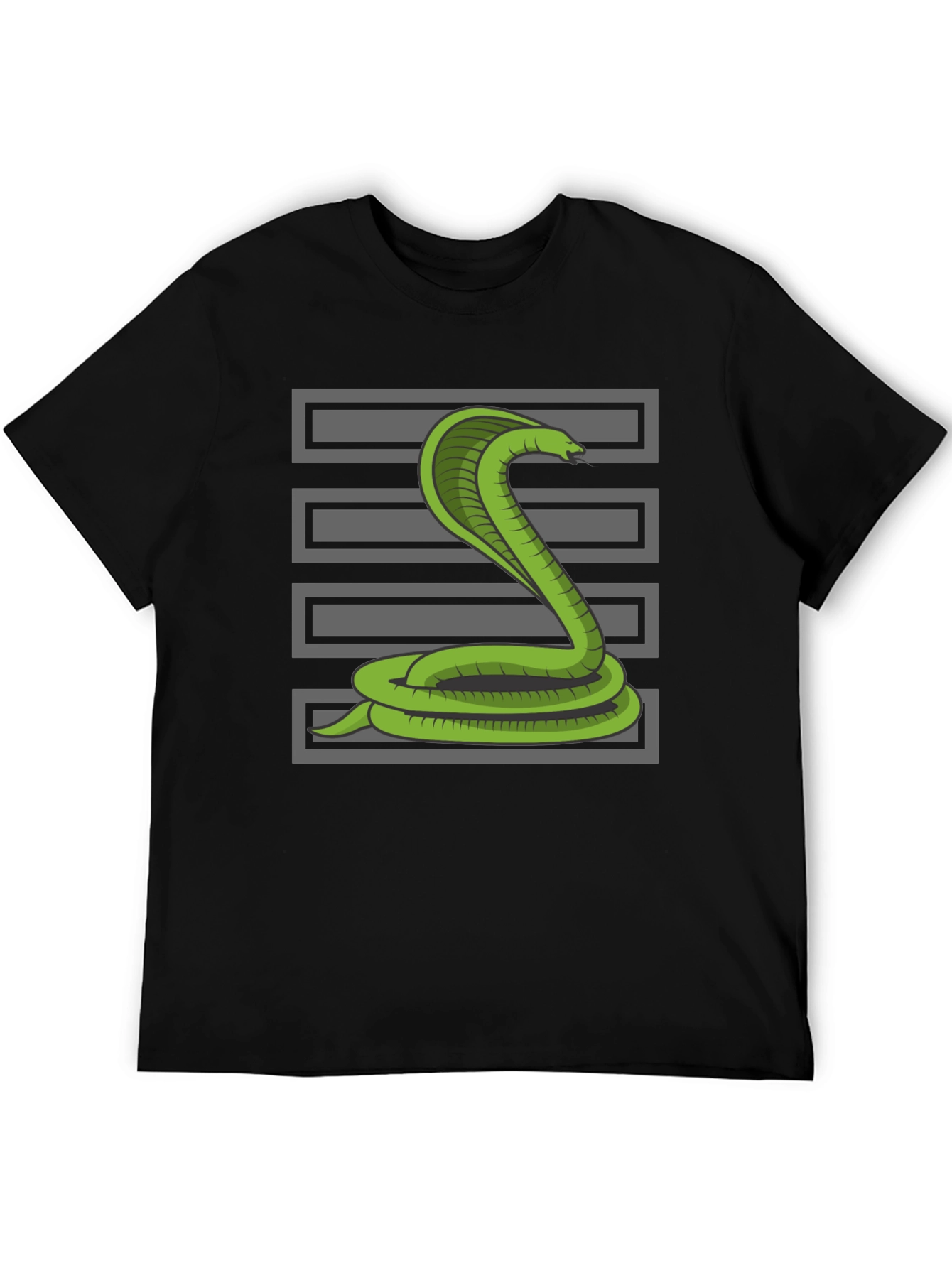 Cobra Snake T-Shirt - Graphic Tee for Men